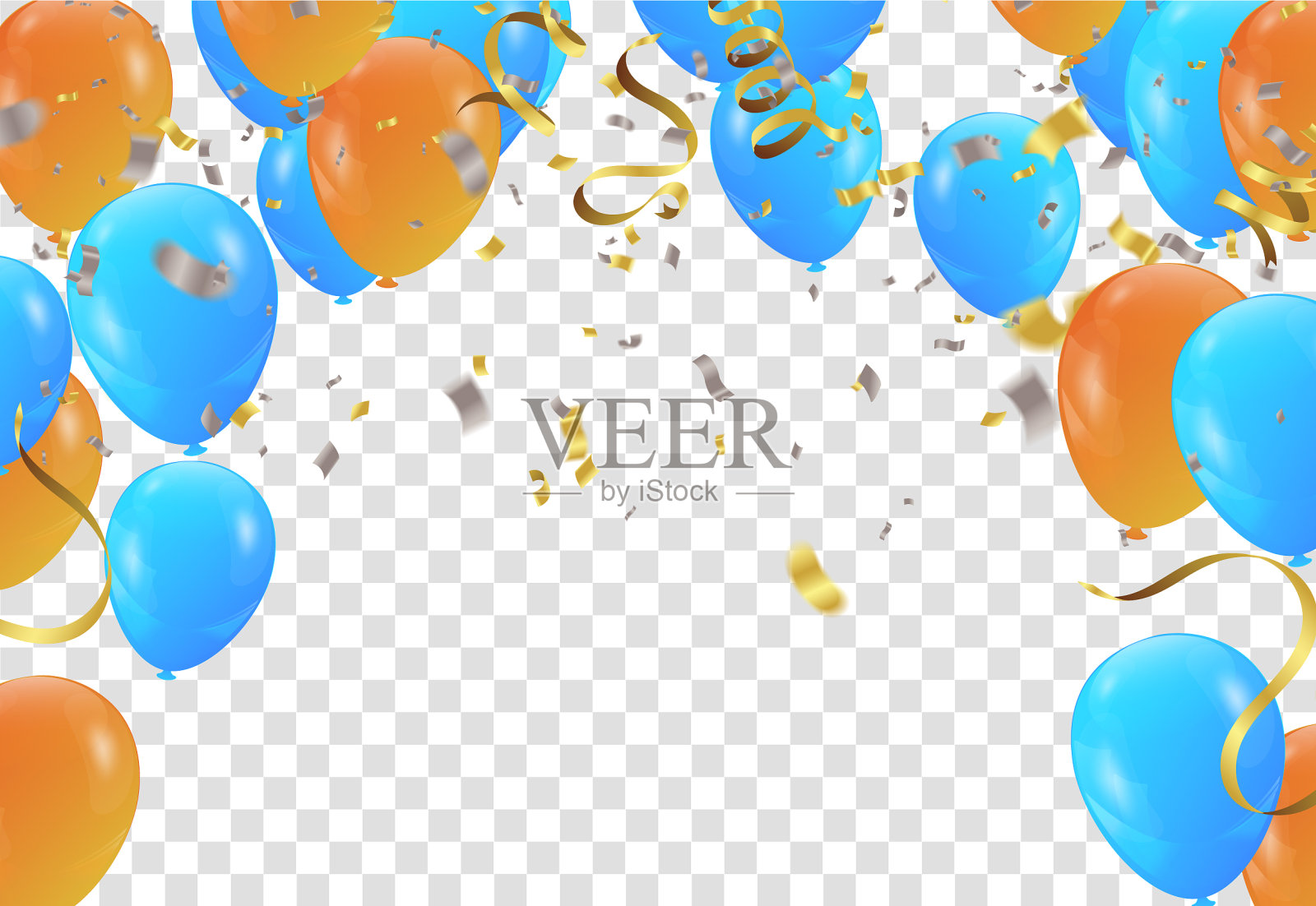 设计气球销售模板快乐的日子问候插画图片素材