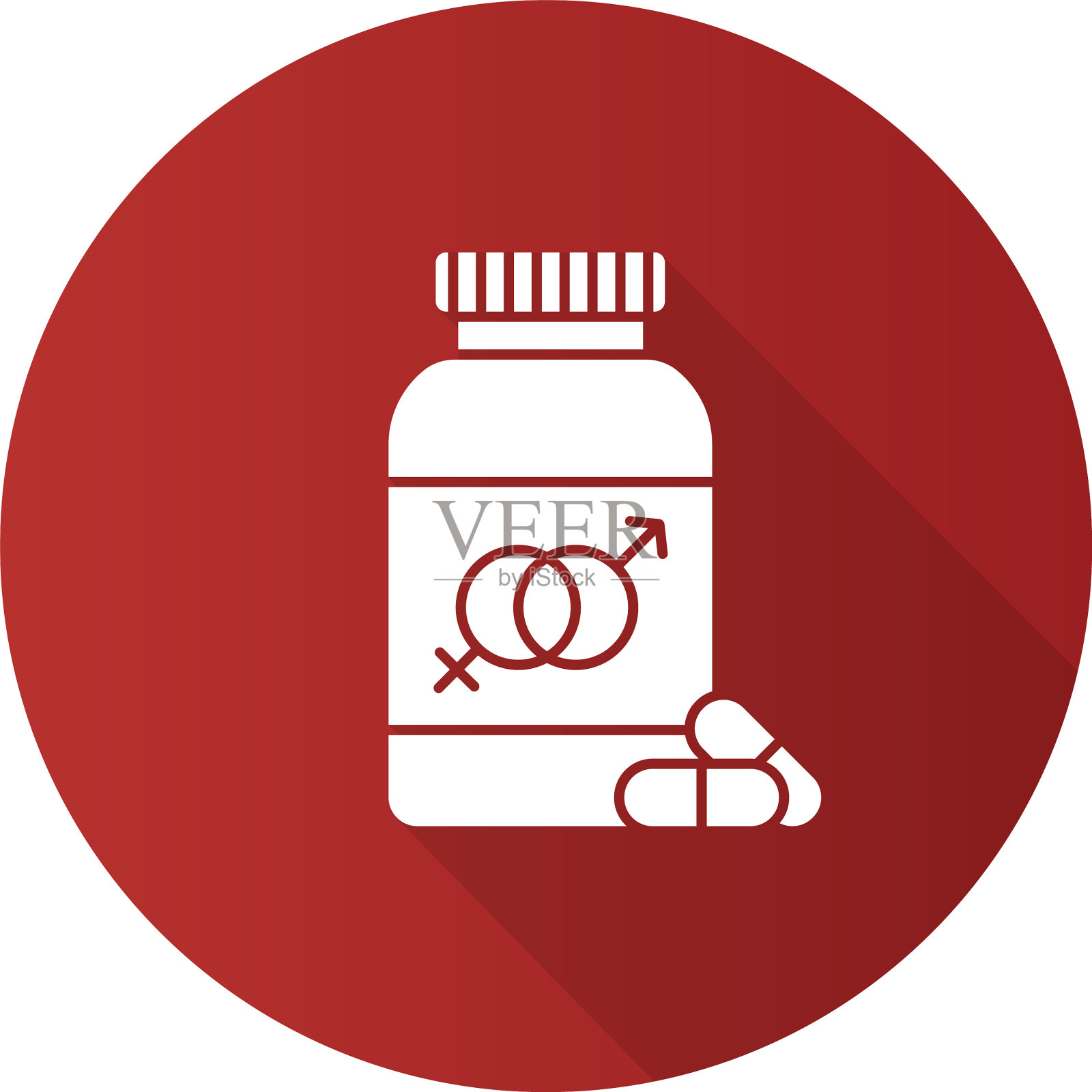 性丸为男女平长设计图标素材