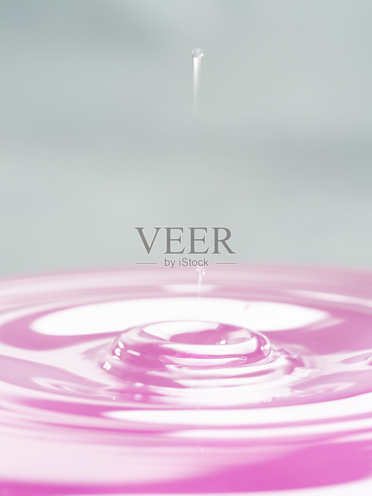 黑色背景的紫罗兰色水滴照片摄影图片