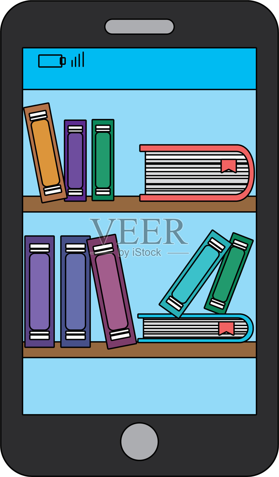 技术设备的卡通设计元素图片