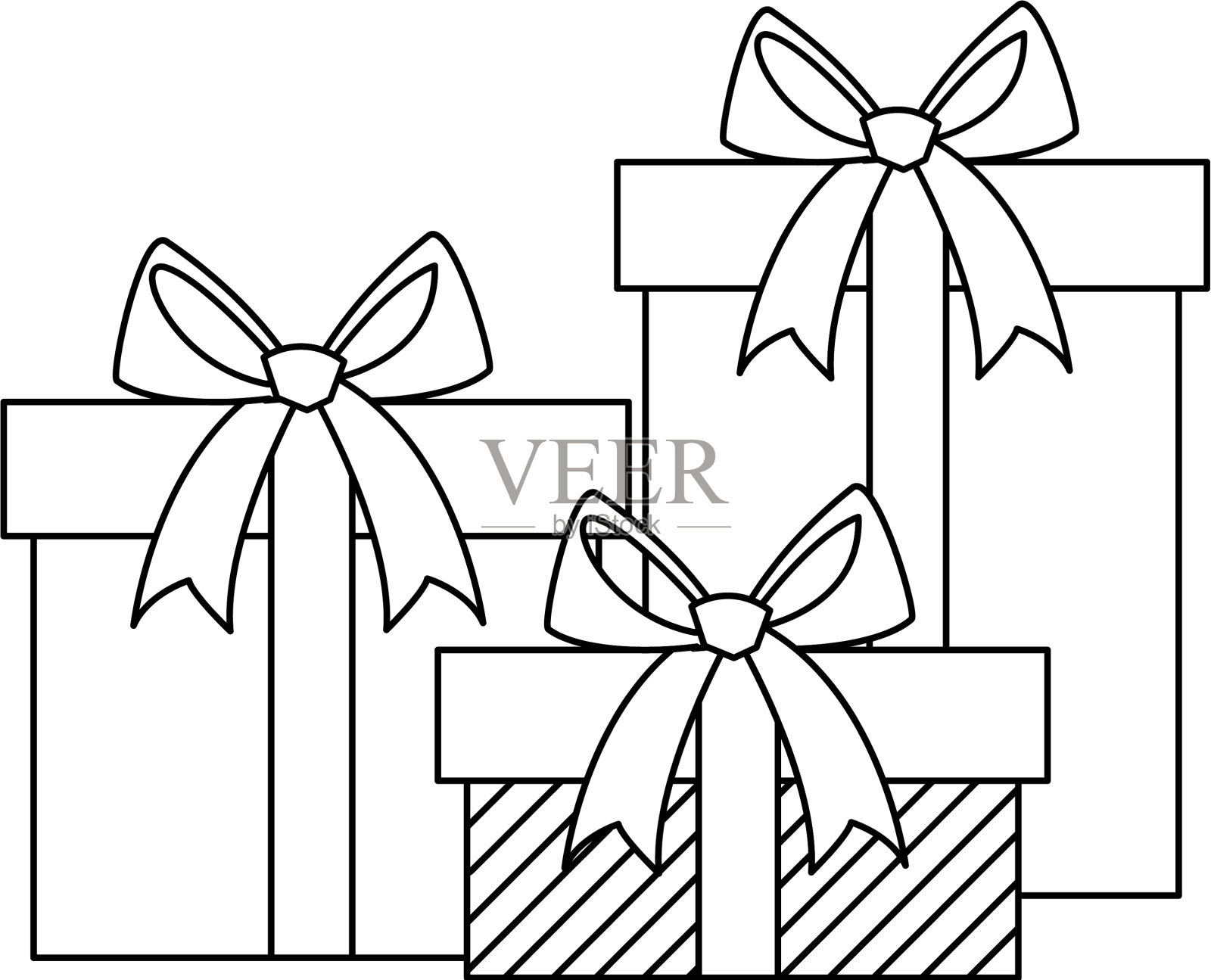 礼盒礼品图标设计元素图片