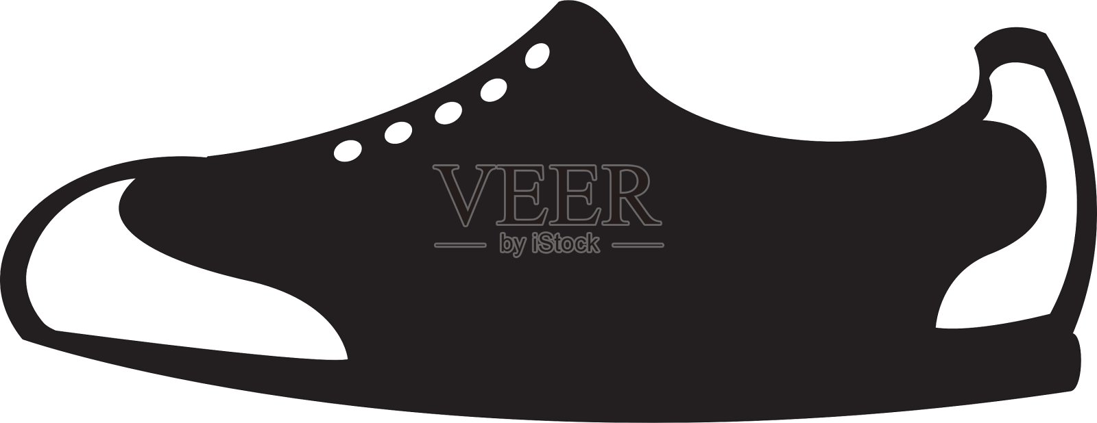 球鞋高尔夫专用设备图标设计元素图片