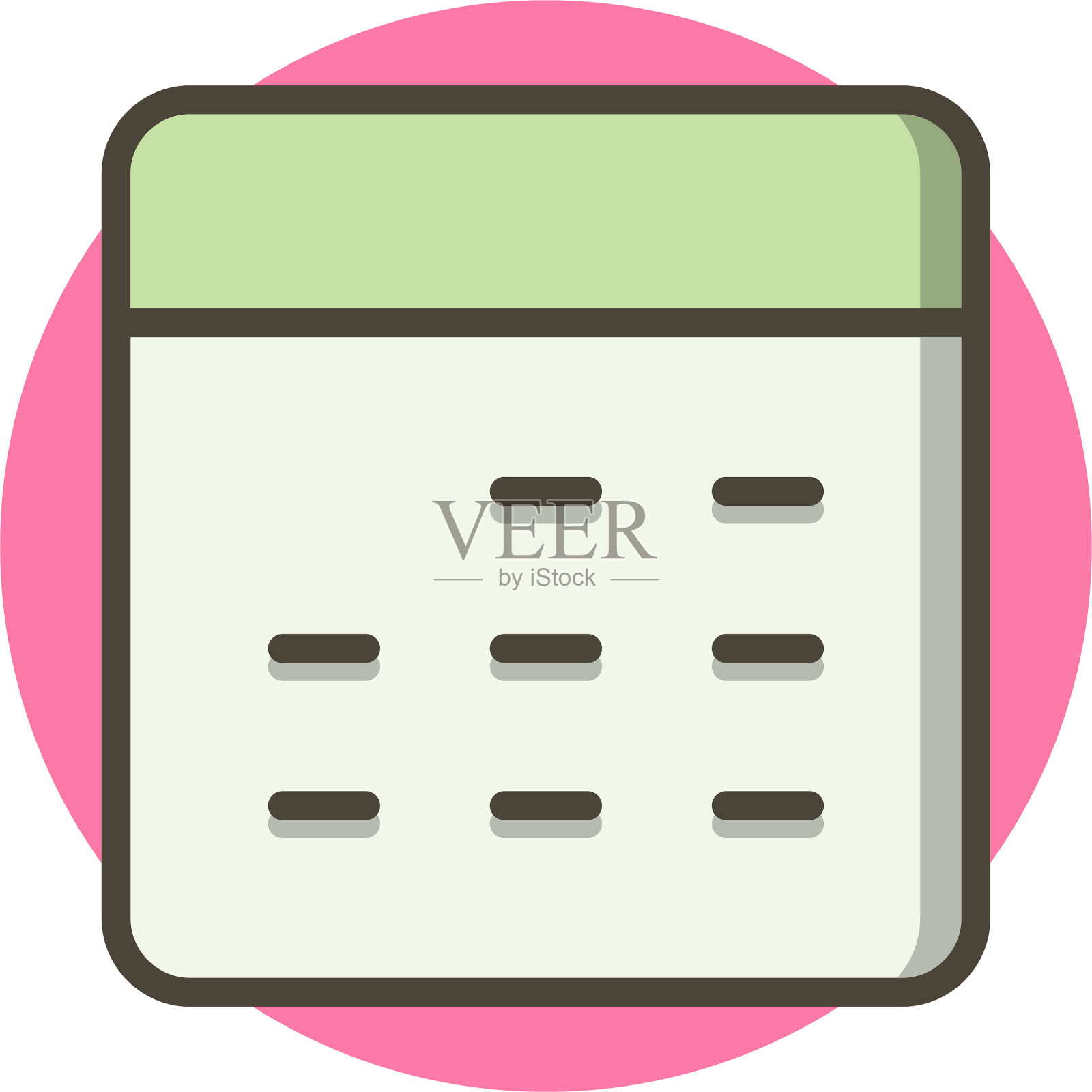 日历图标设计图标素材