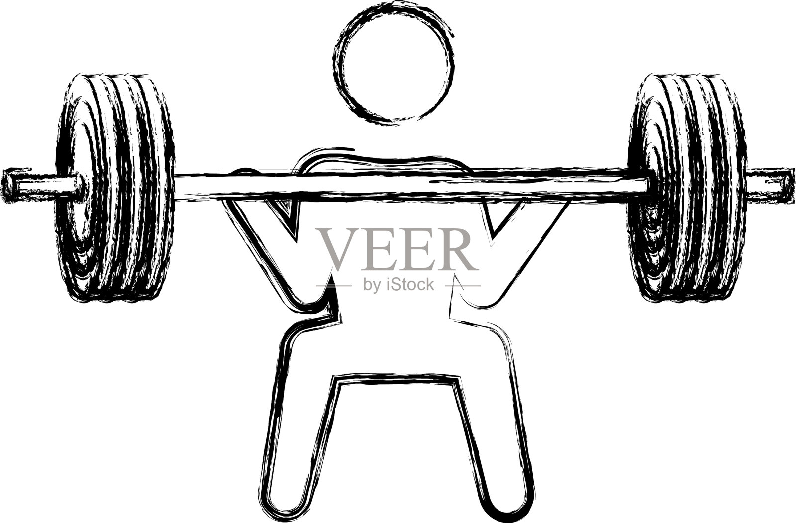 健身生活方式设计元素图片