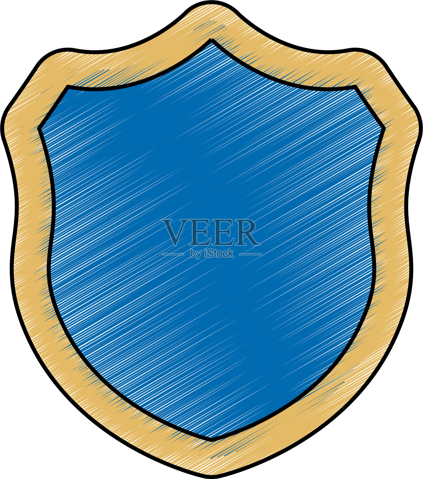 盾安全标志设计元素图片