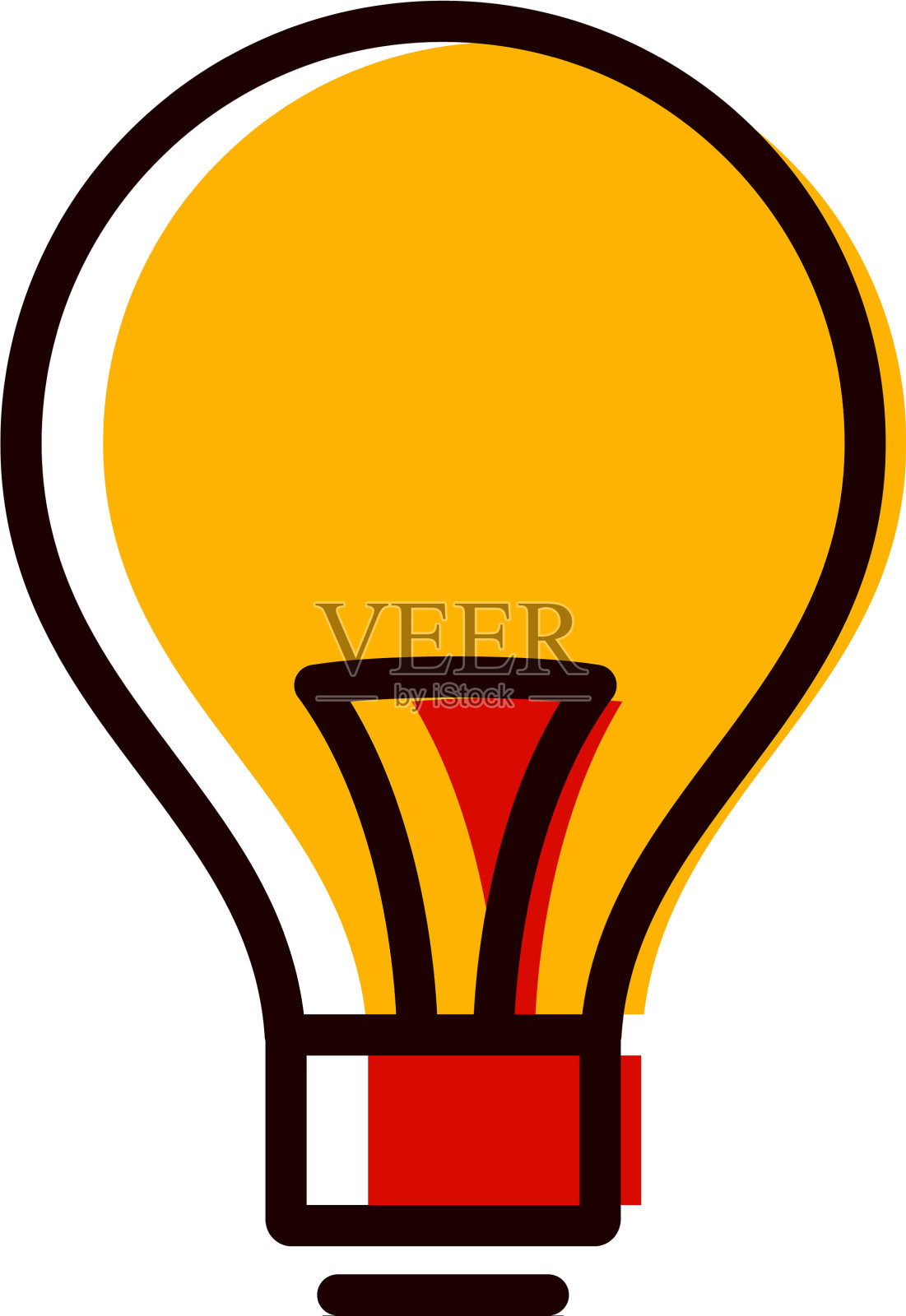 灯泡图标设计图标素材