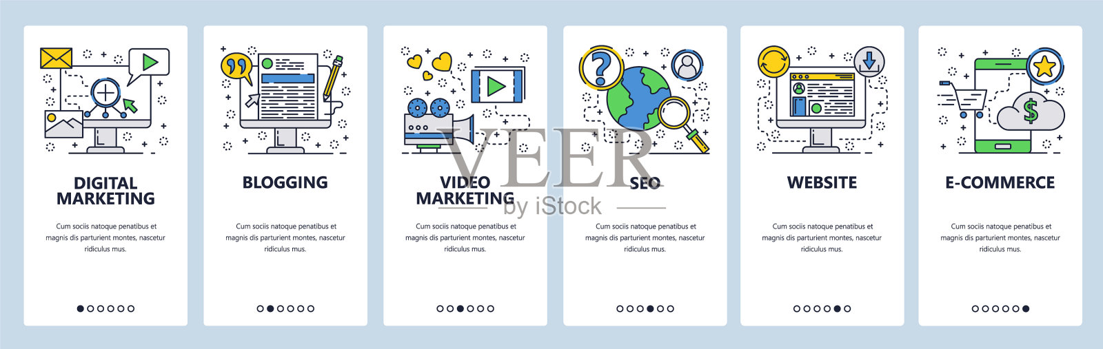 网站上线屏幕seo数字设计模板素材