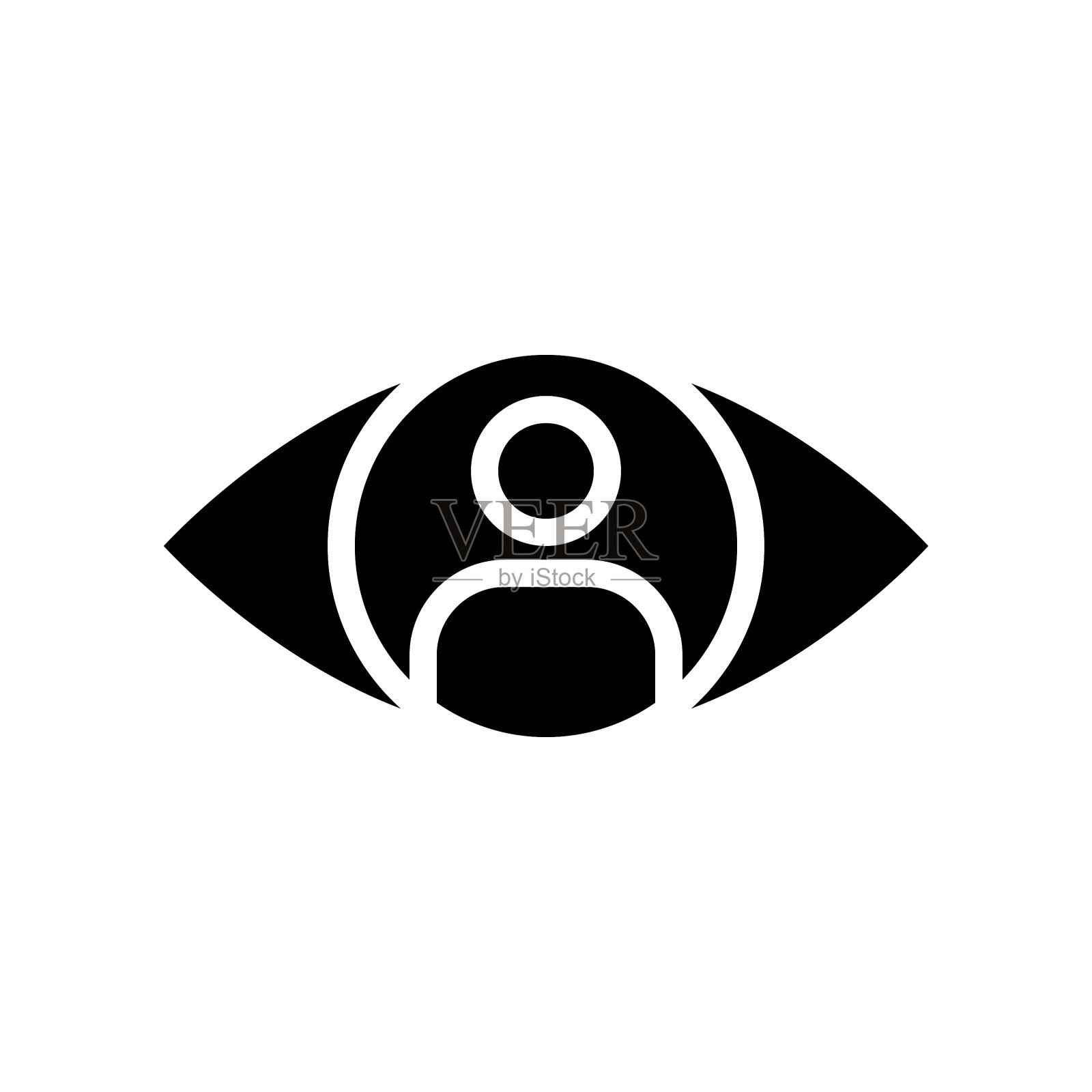 用户目标数字营销实心风格图标图标素材