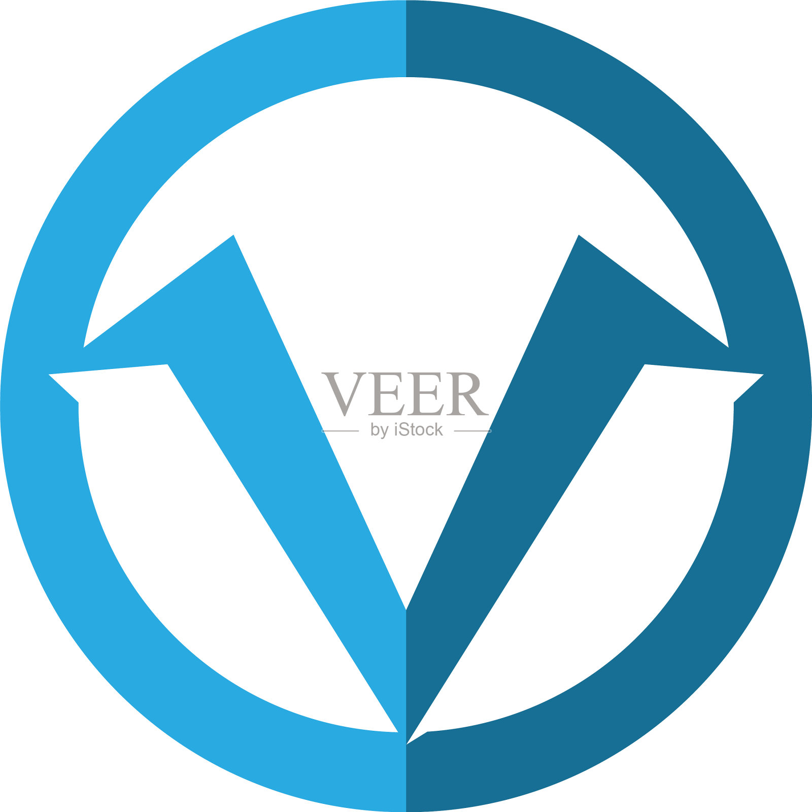 V标志商业标志及符号模板设计元素图片