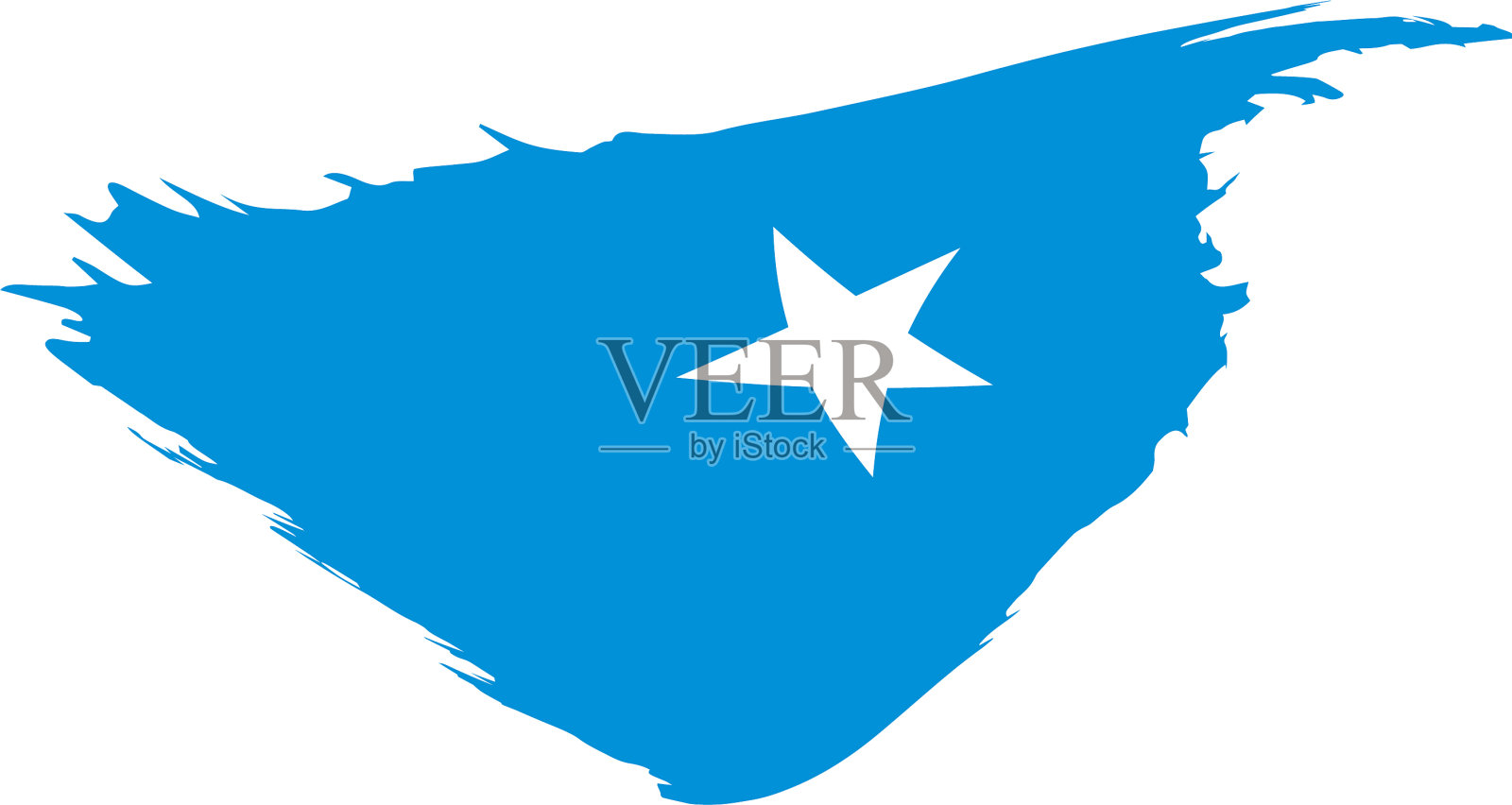 索马里国旗设计元素图片