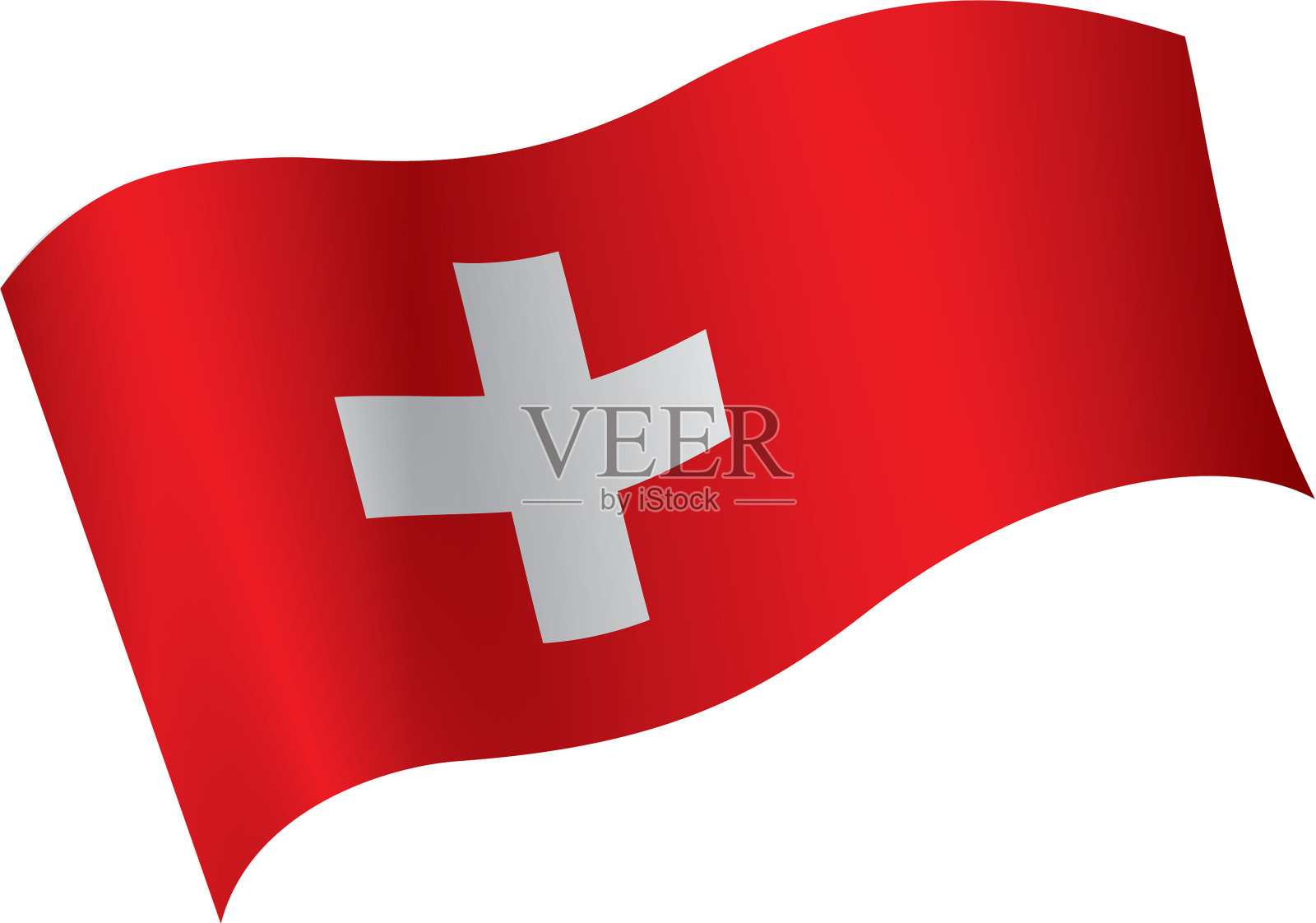 瑞士国旗设计元素图片