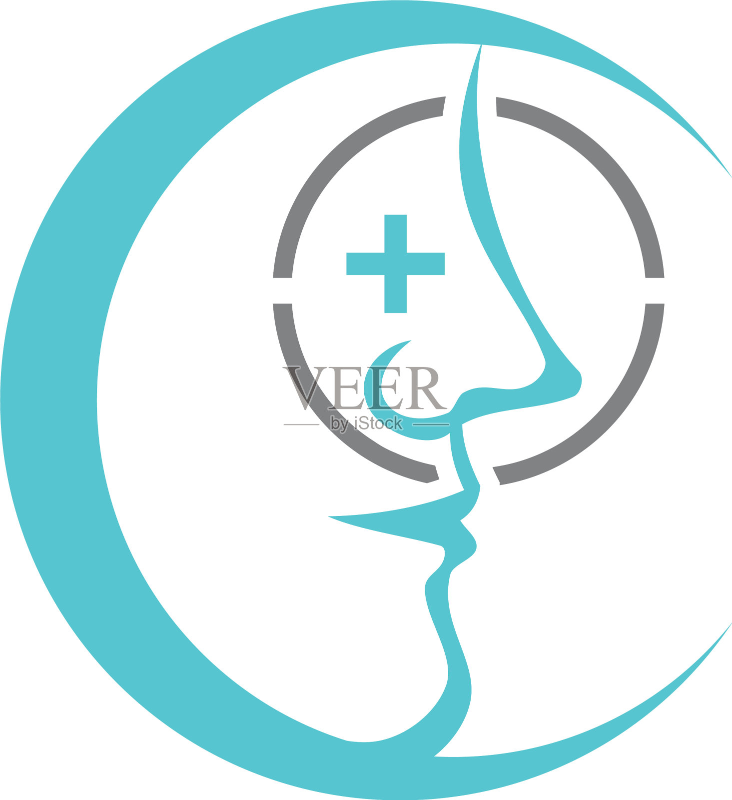 鼻子护理标志设计模板设计元素图片