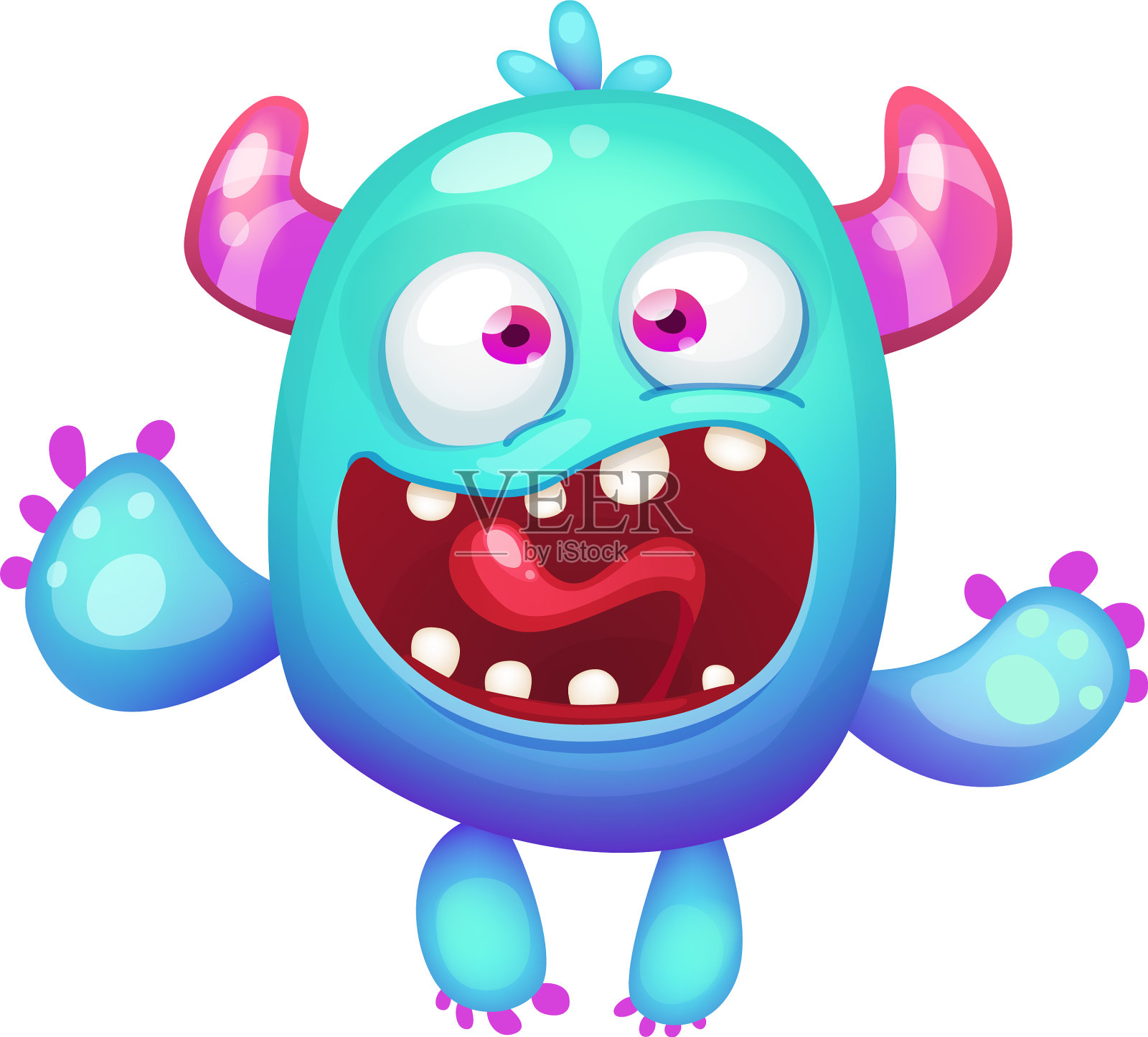 怪物设计元素图片