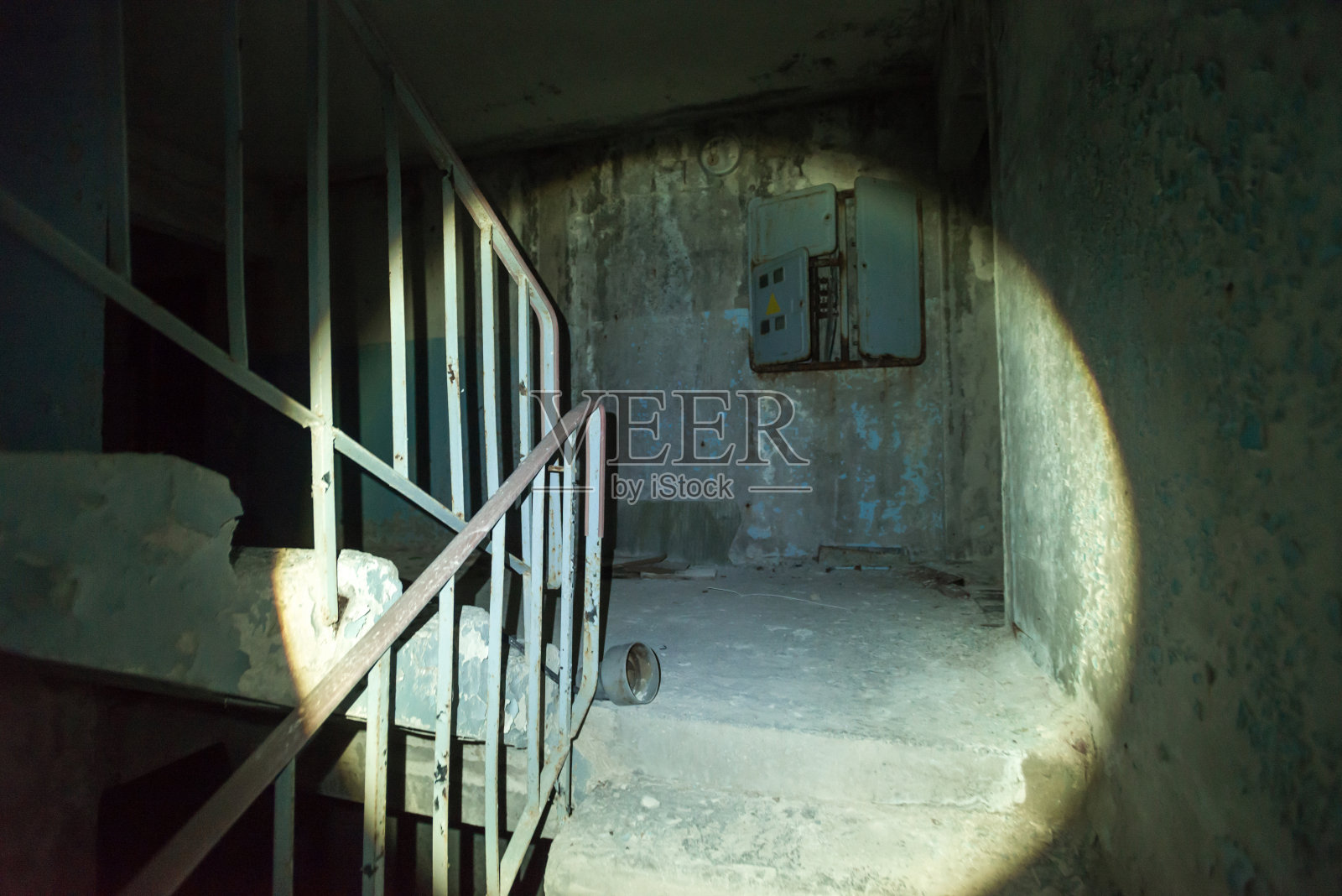 切尔诺贝利的废弃公寓照片摄影图片