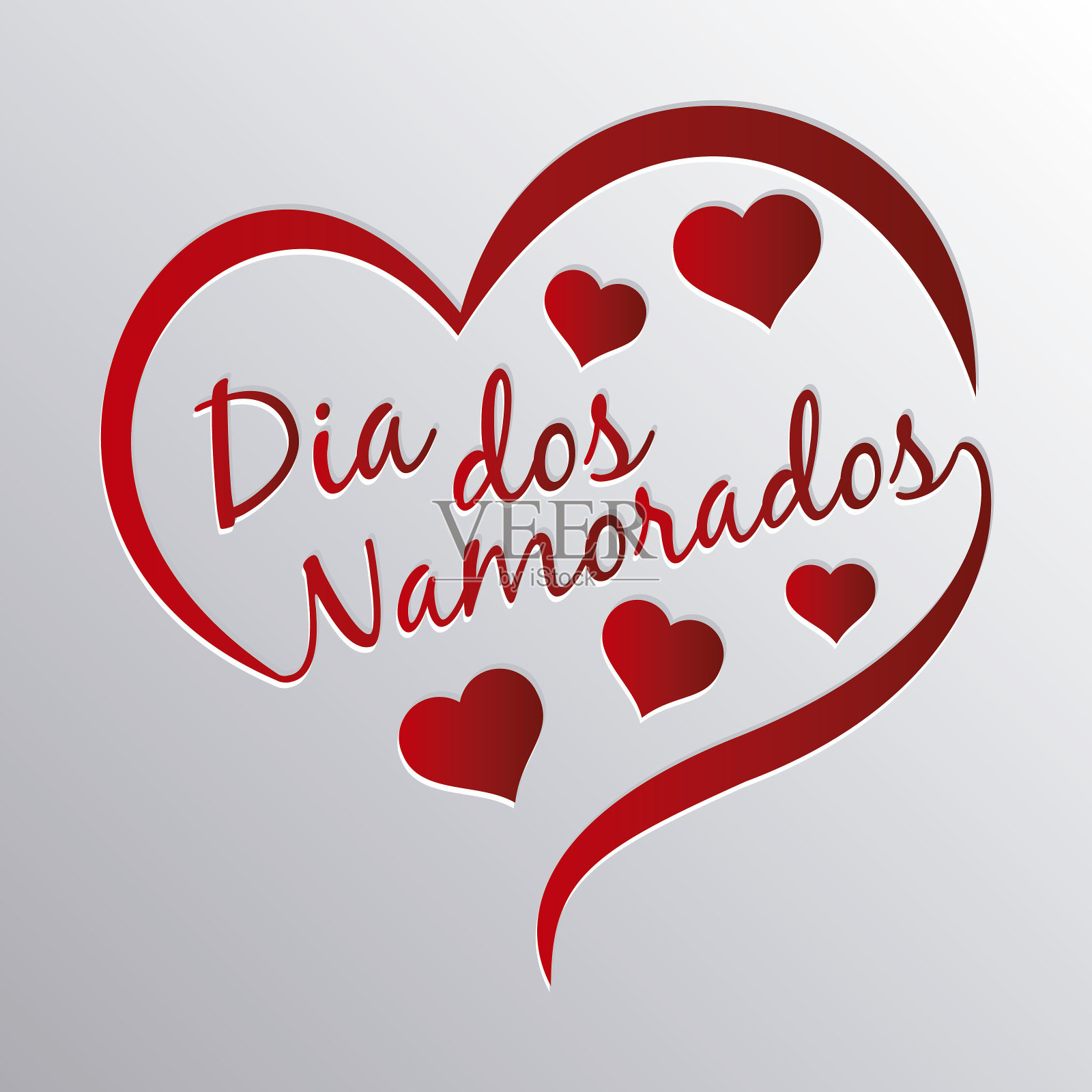 巴西情人节的标志设计模板素材