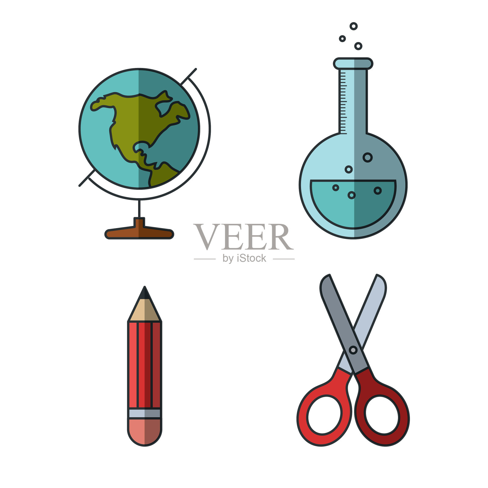 教育相关的设计插画图片素材