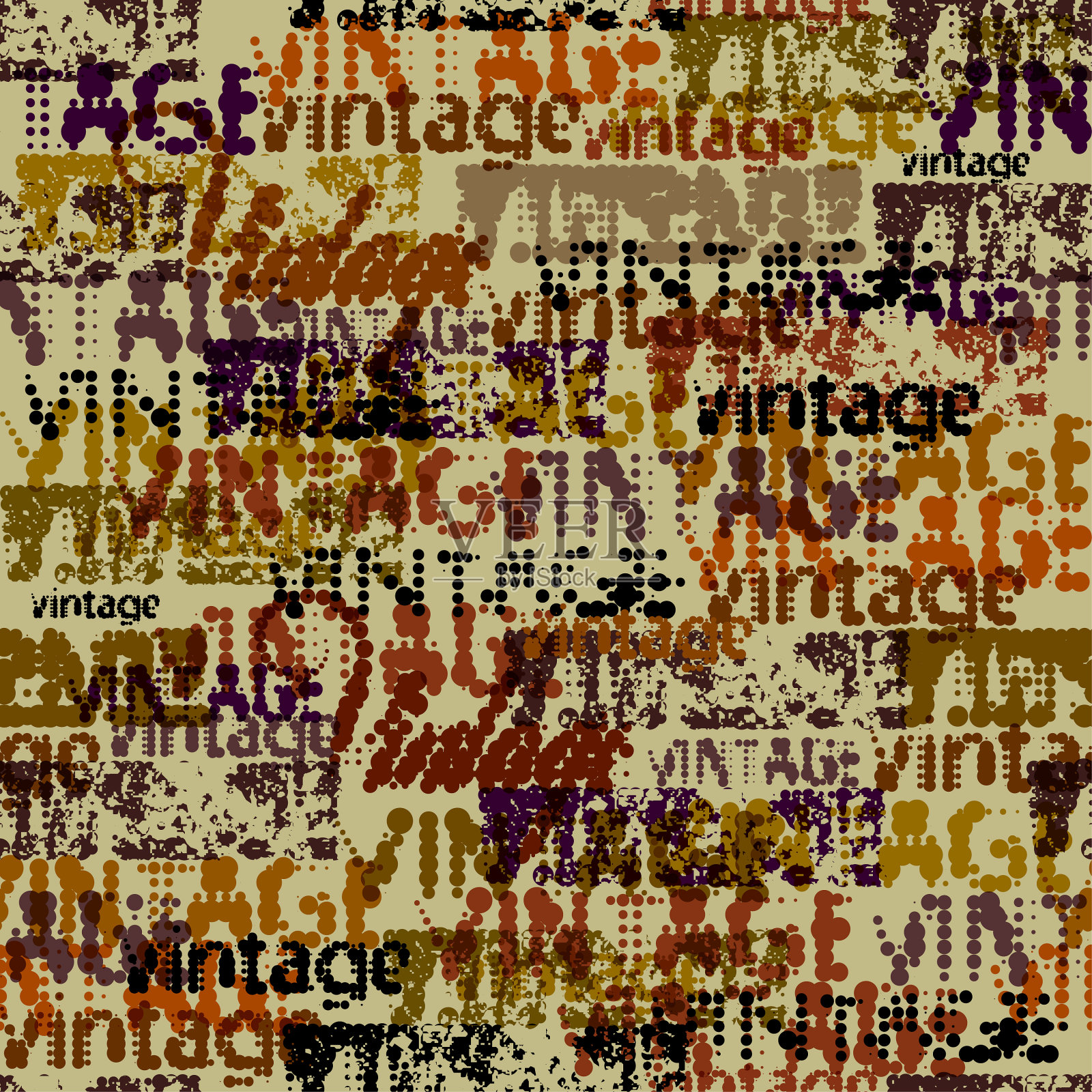 古董枯燥乏味的模式插画图片素材