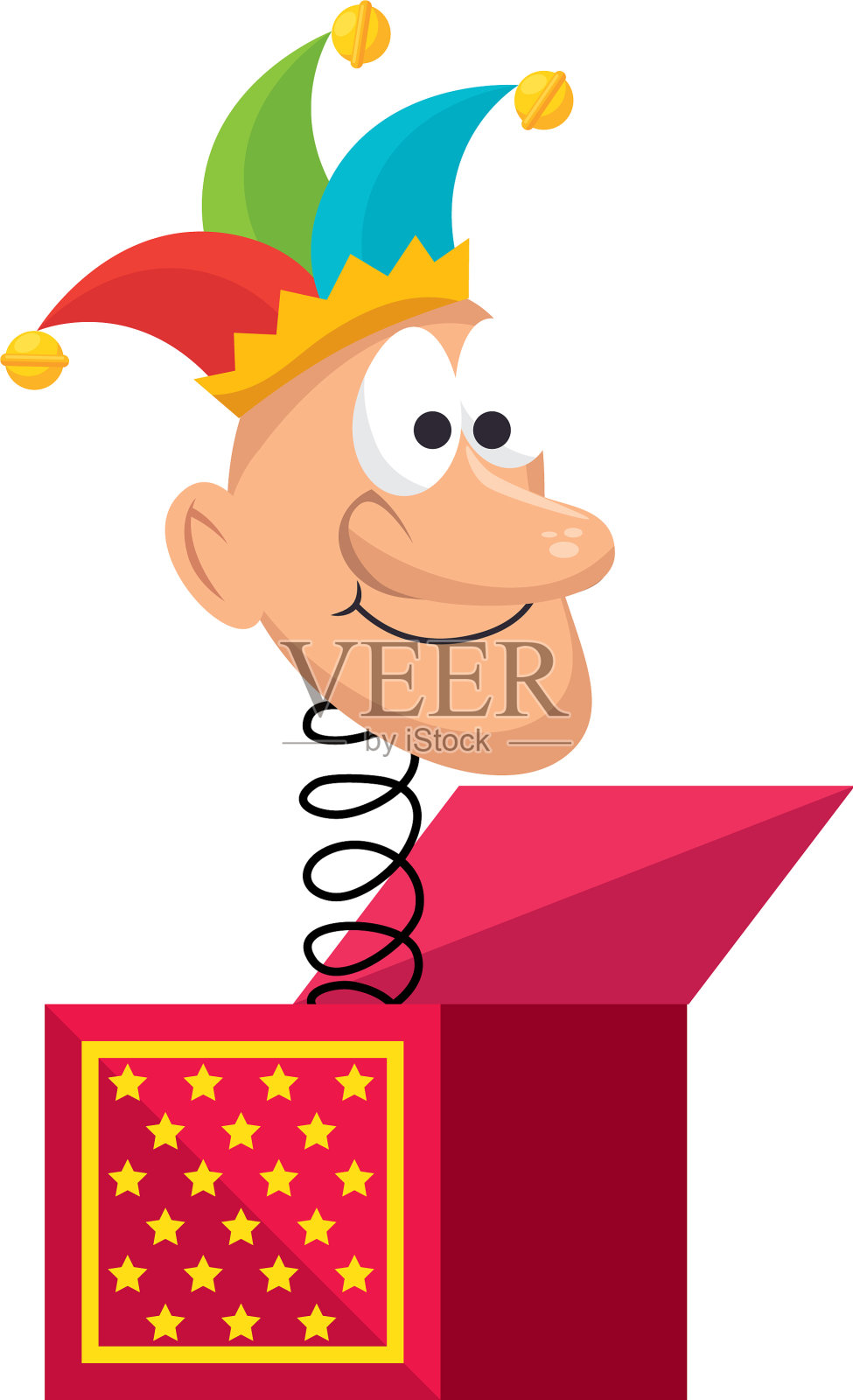 配电箱的玩具插画图片素材