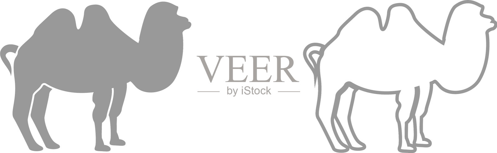 驼色的集合图标图标素材