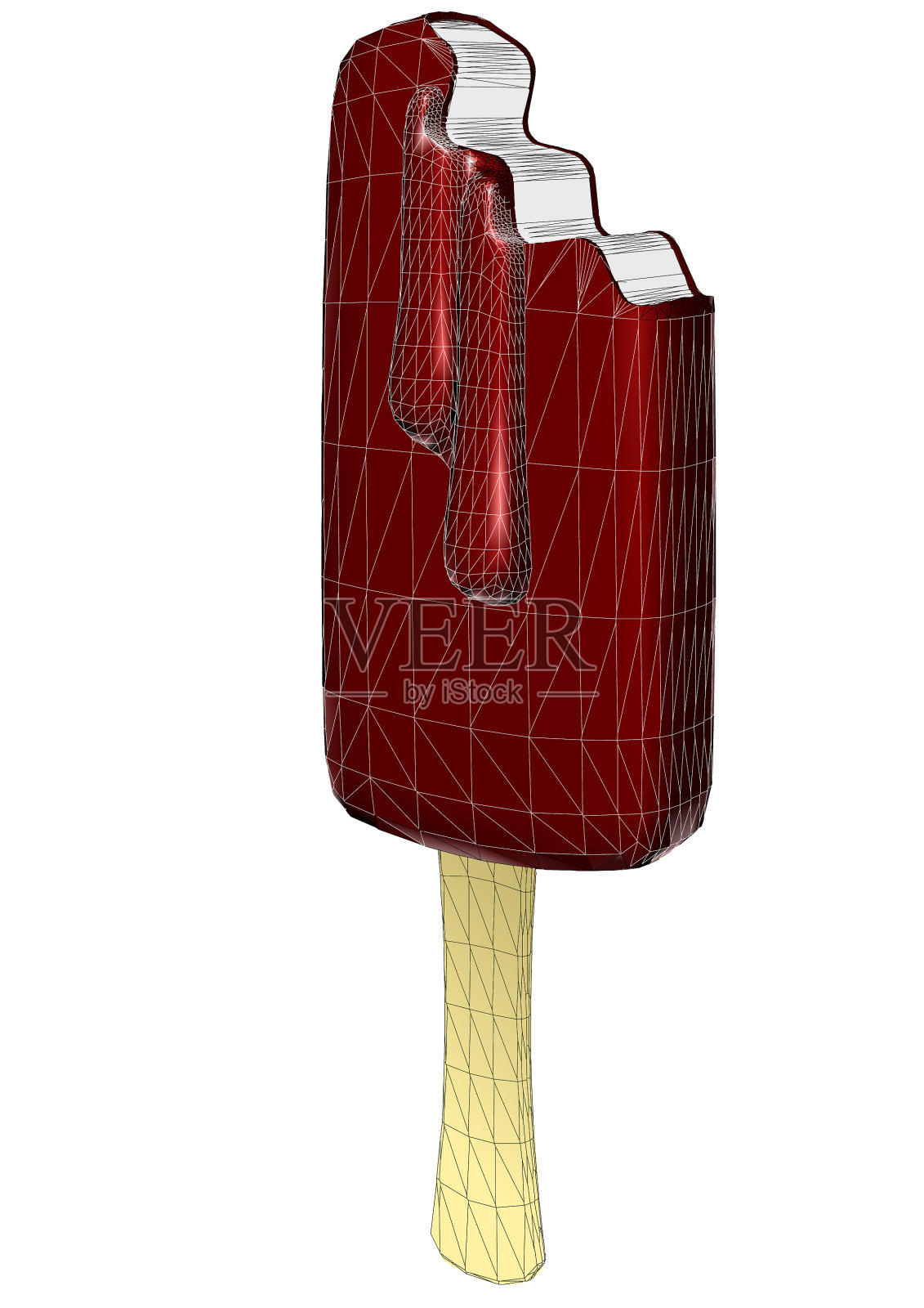 巧克力冰淇淋设计元素图片