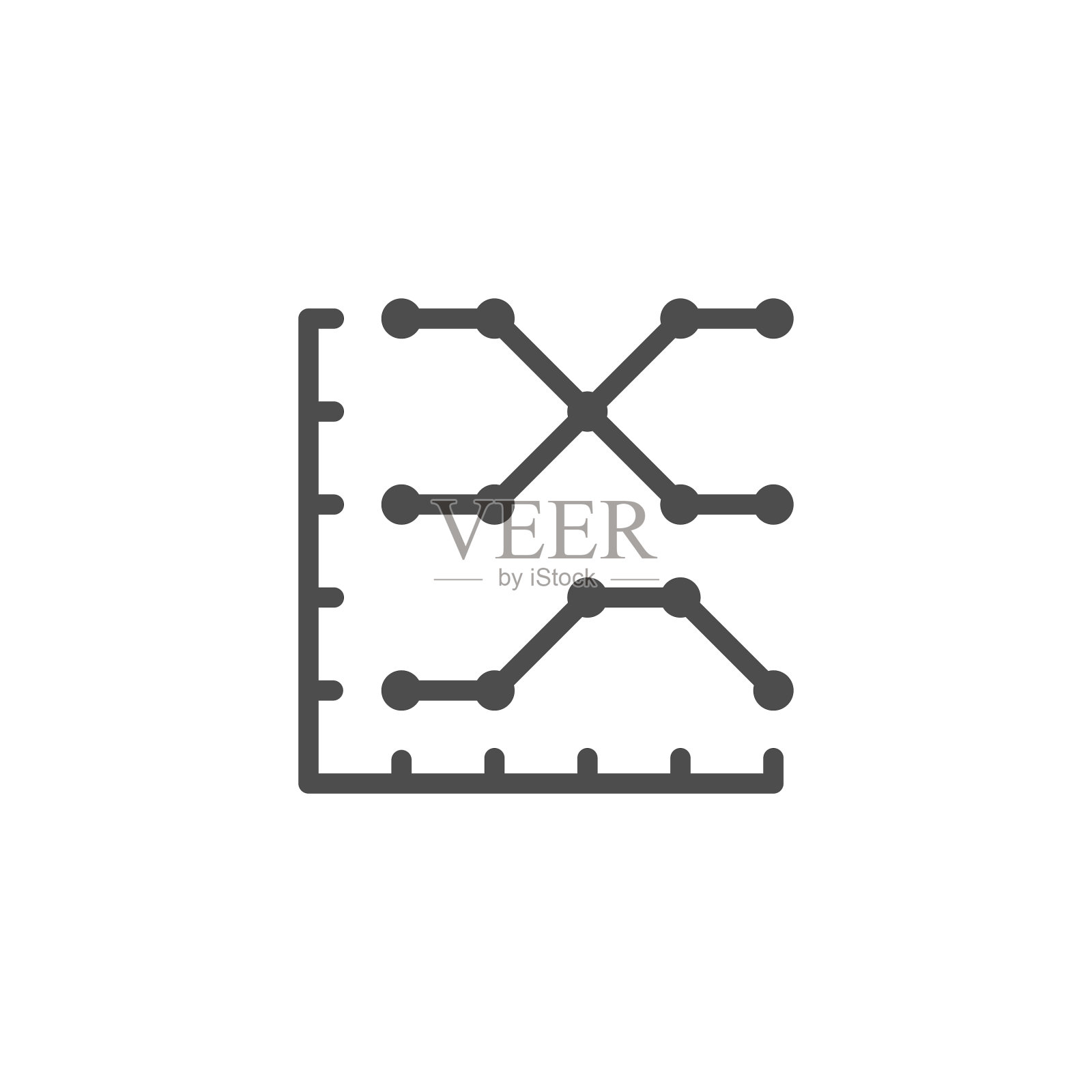 图线的图标图标素材