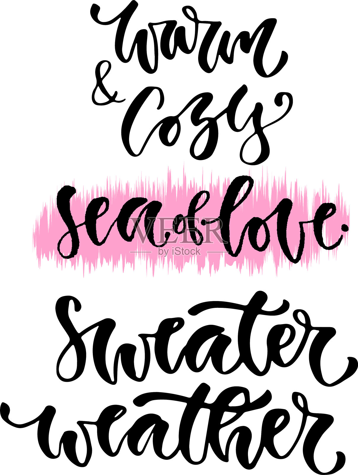 现代字体灵感手写体集设计元素图片