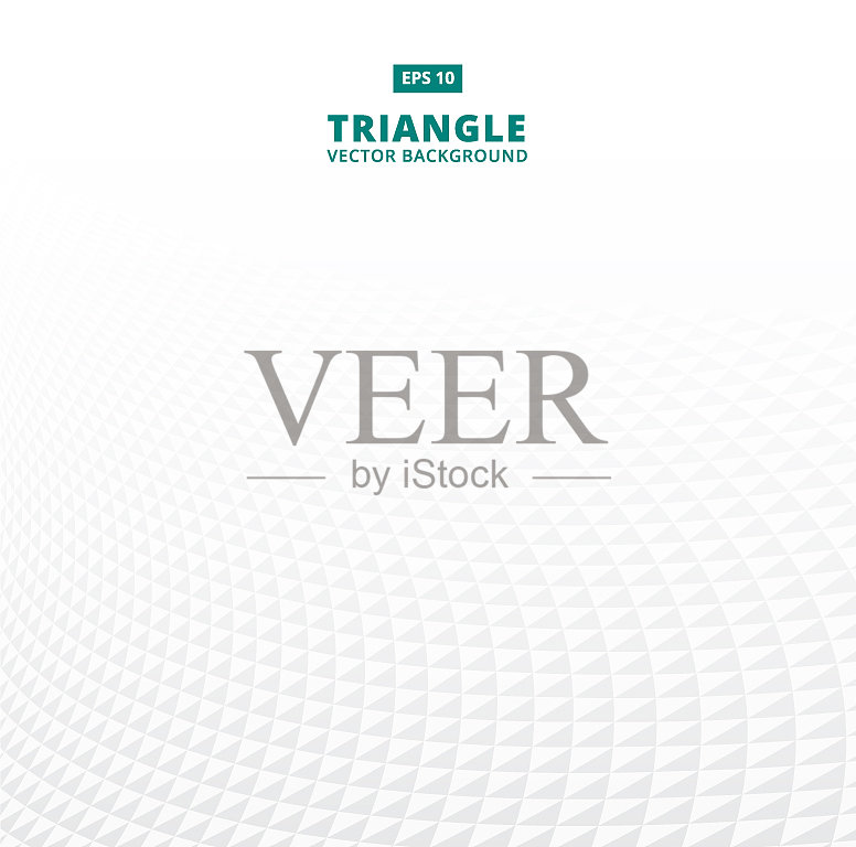 抽象的灰白色条纹曲线三角形插画图片素材