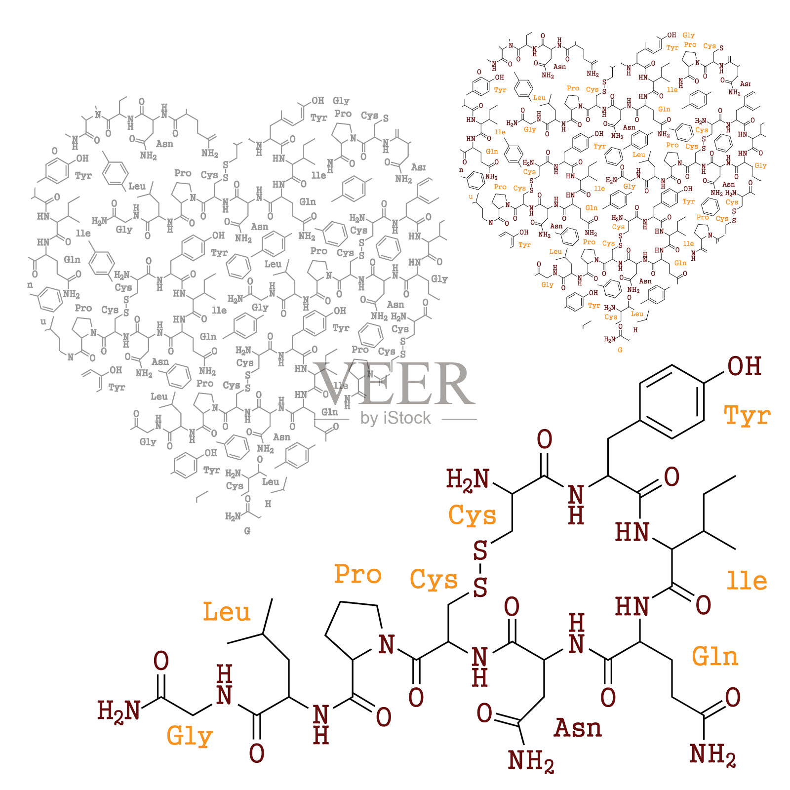 爱的化学设计元素图片