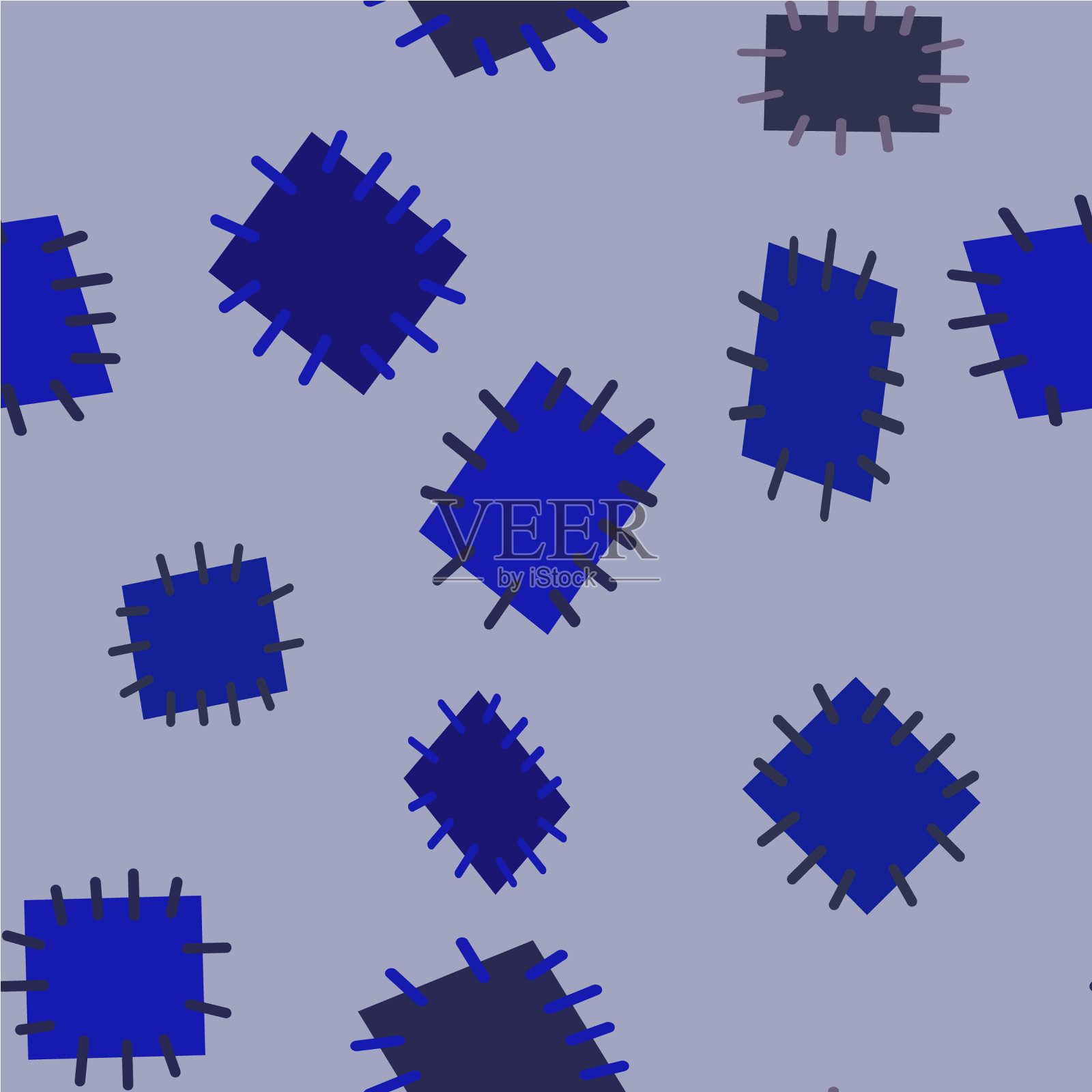 无缝模式的颜色补丁插画图片素材