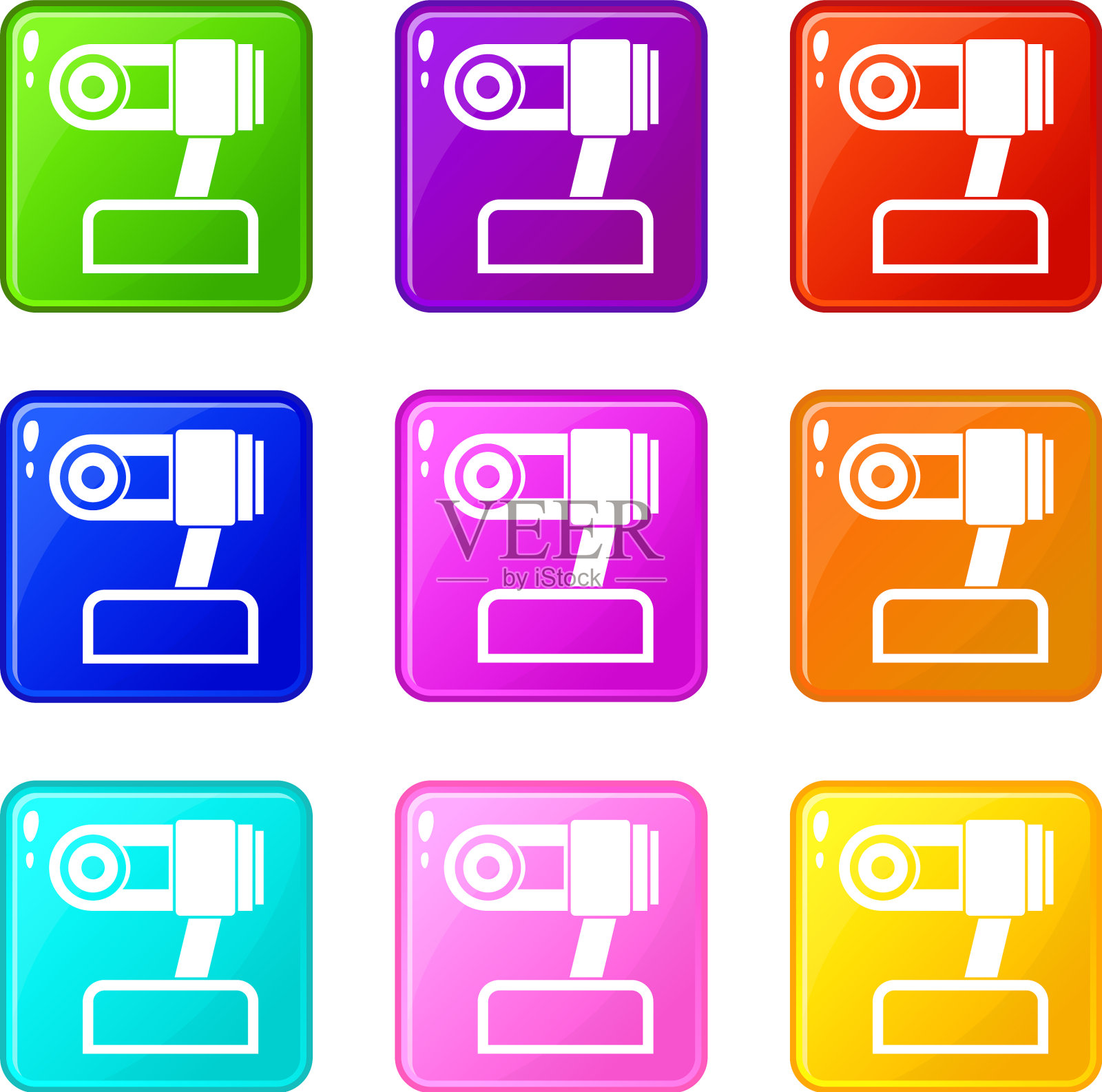 摄像头图标9设置图标素材