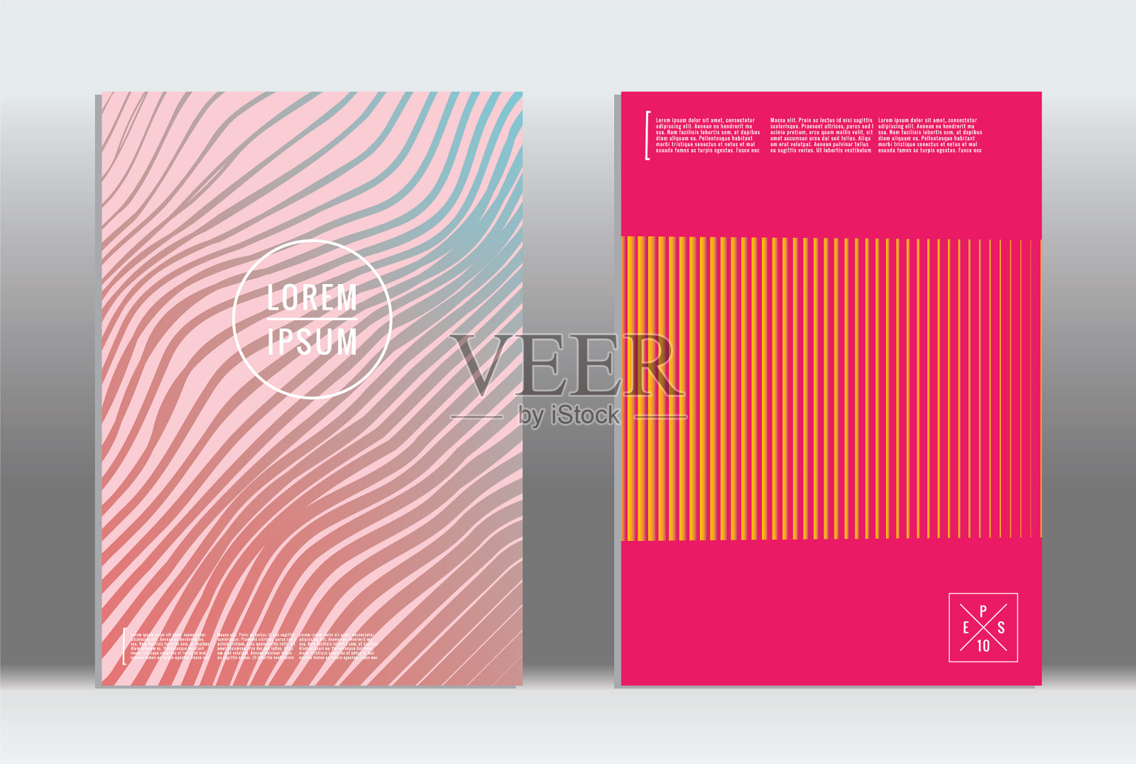 最小几何覆盖插画图片素材