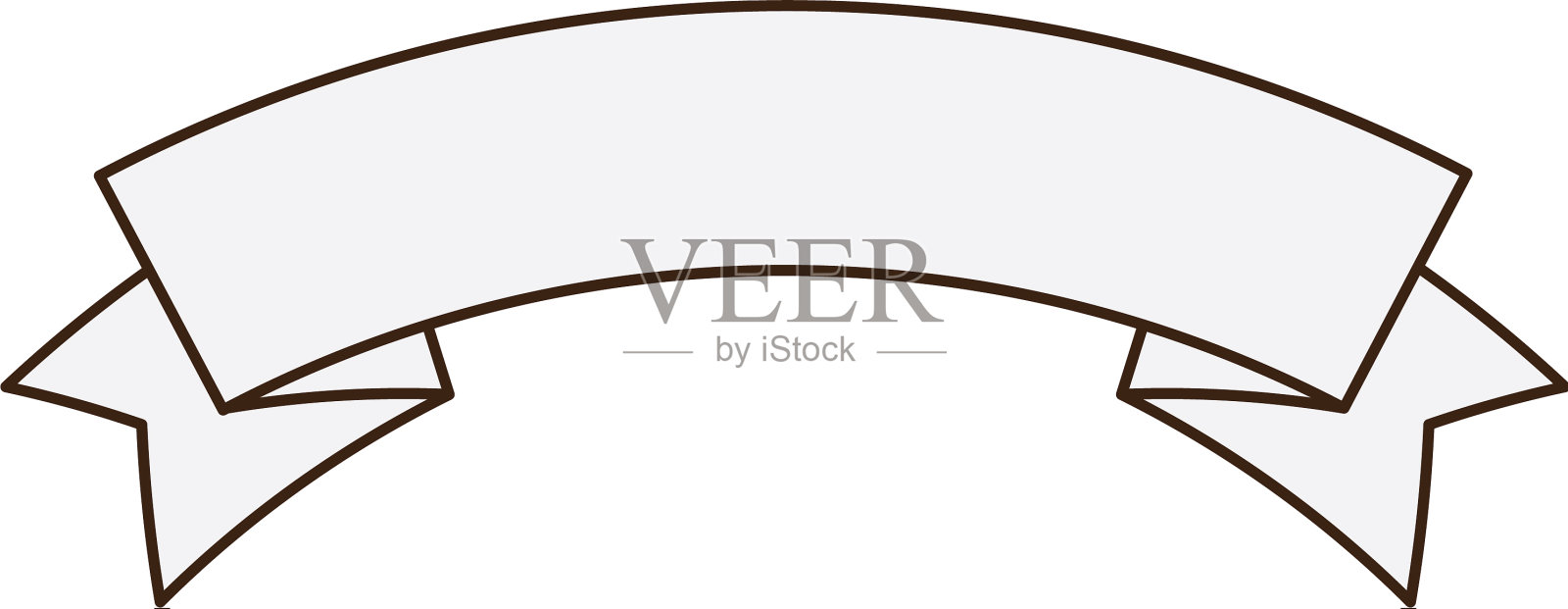 装饰带图标插画图片素材