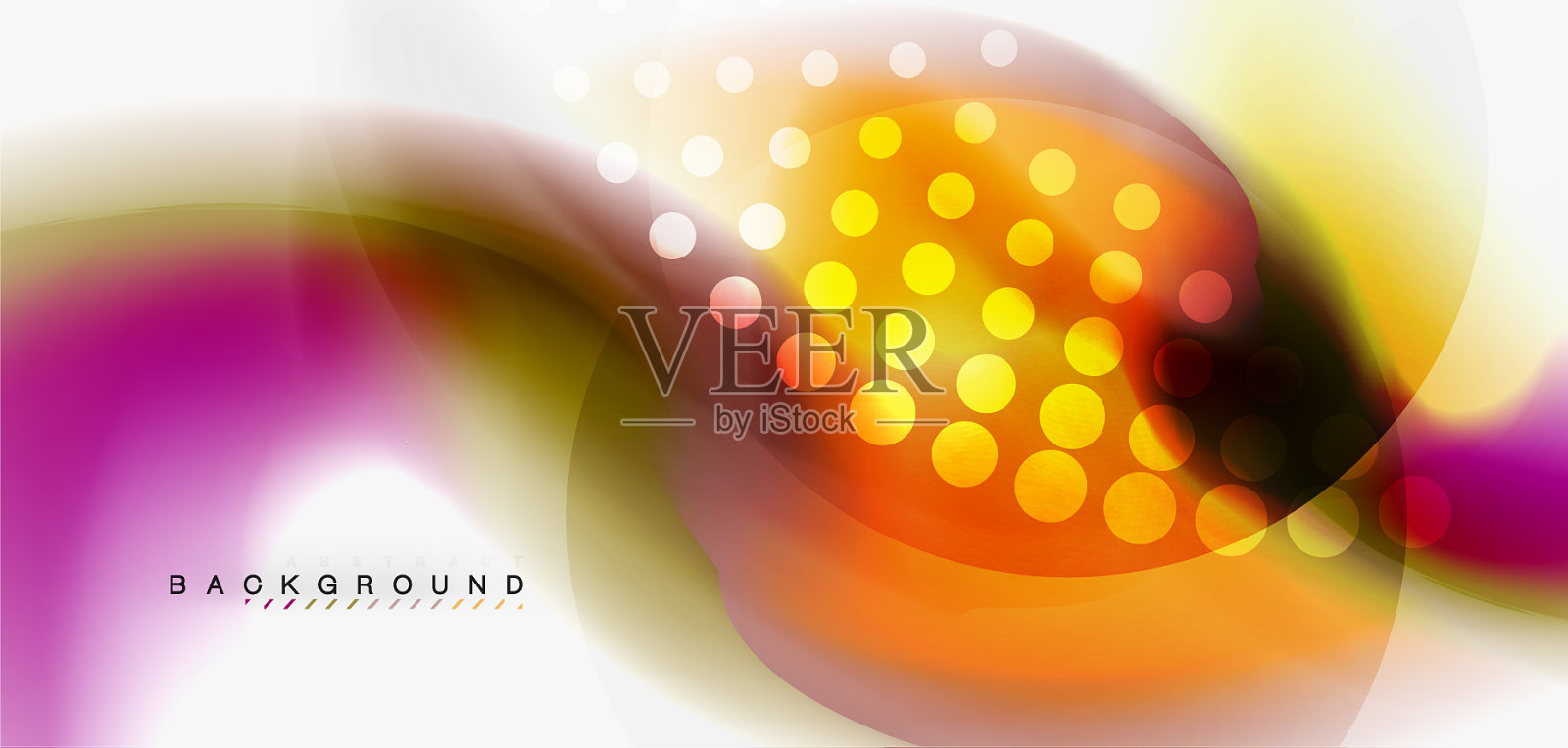 混合液体颜色流动抽象背景插画图片素材