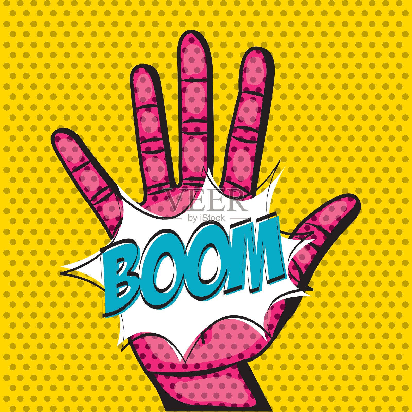 人类的手设计插画图片素材