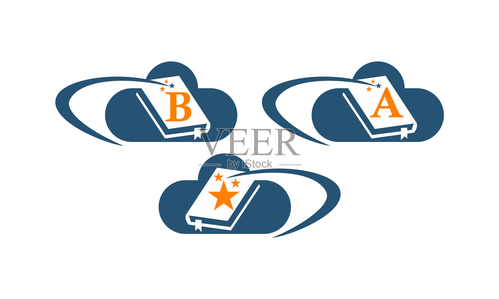 云书解决方案模板集图标素材