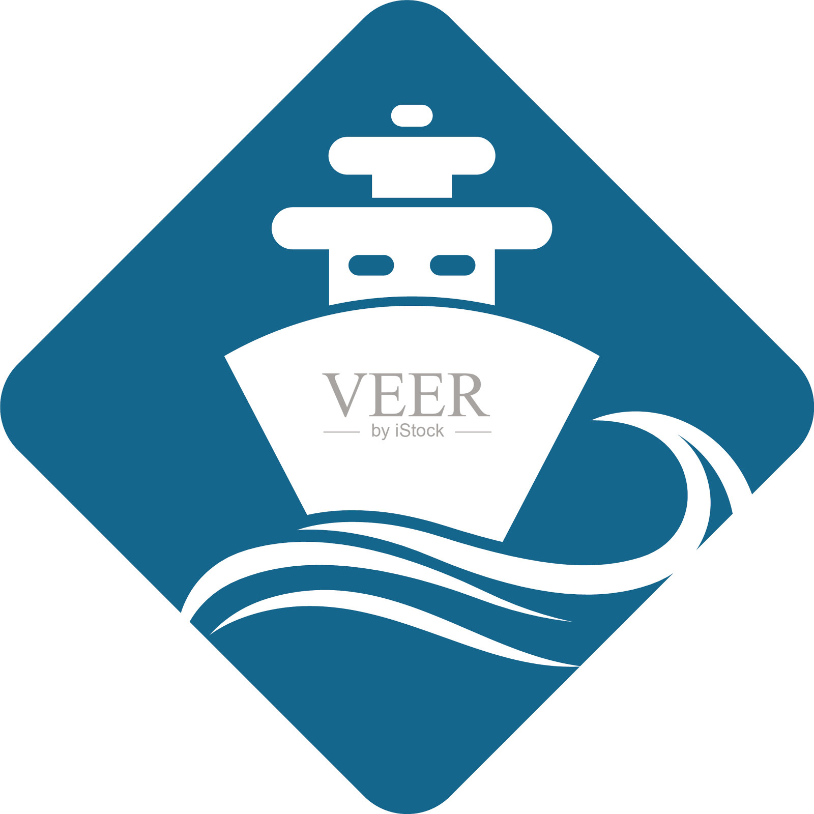 游轮的象征设计元素图片