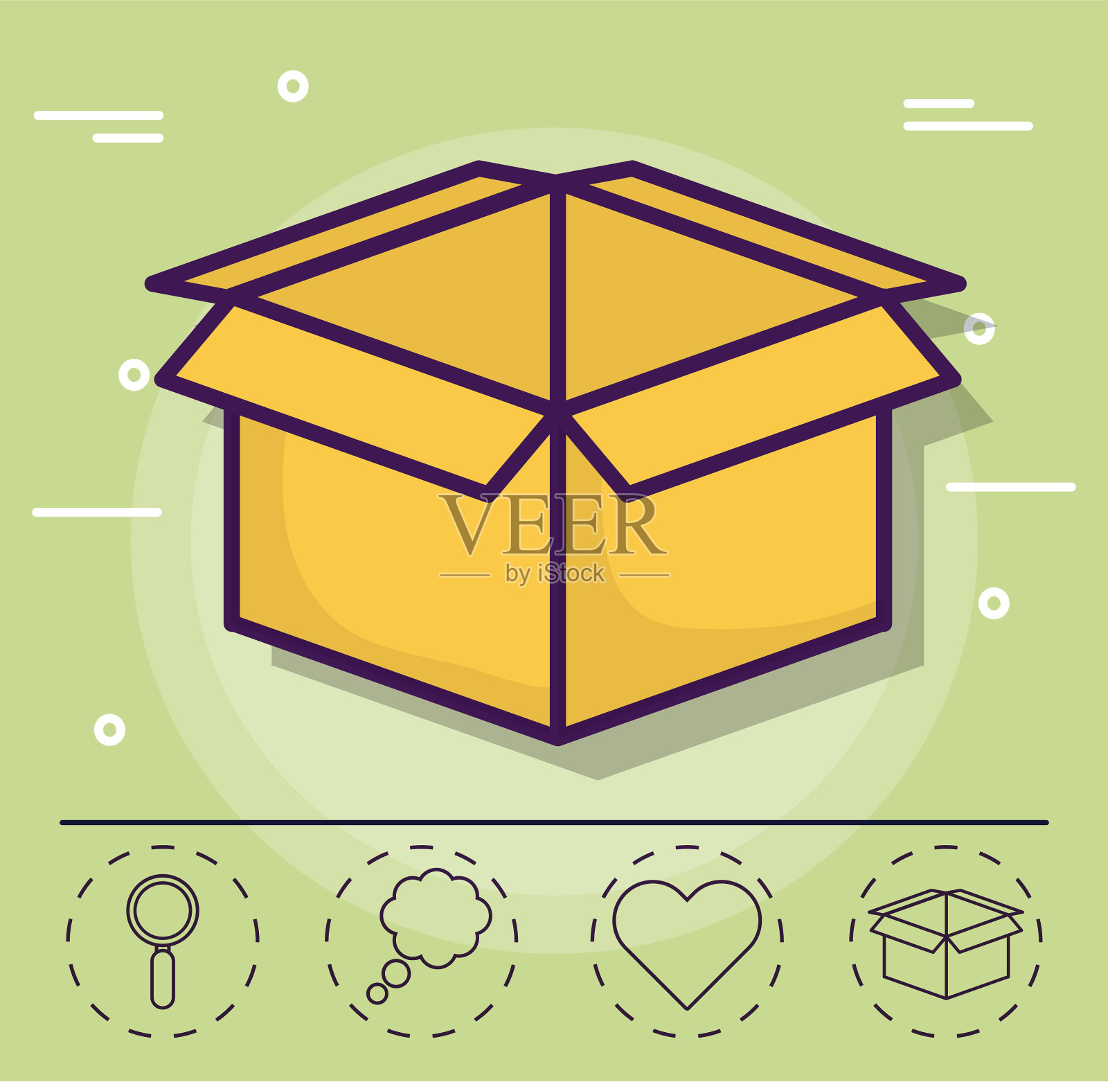 营销网络设计插画图片素材