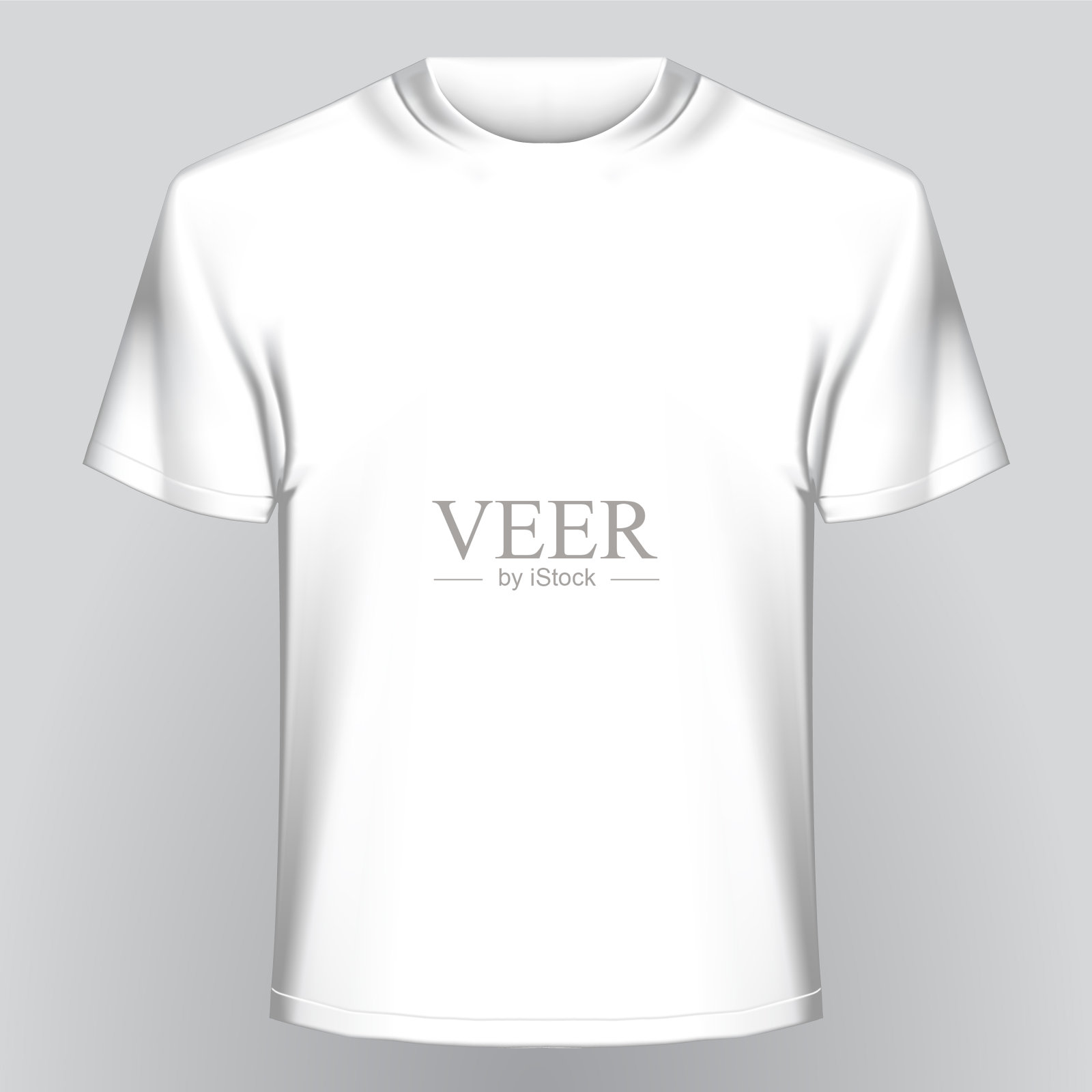 白空的t恤插画图片素材