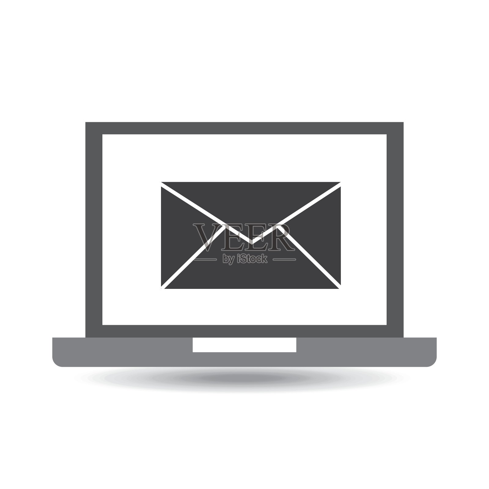 笔记本电脑技术电子邮件信息图标图形图标素材