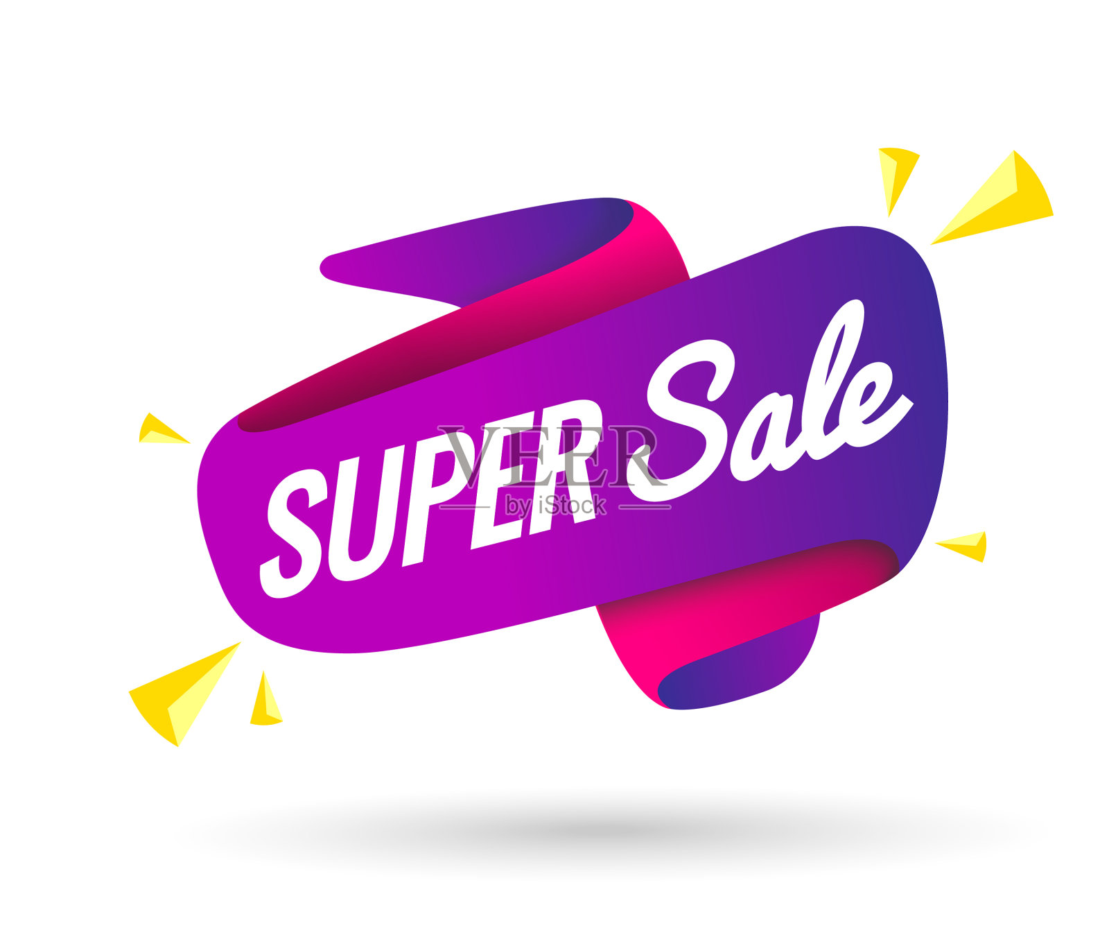 今天只有大减价的横幅设计元素图片