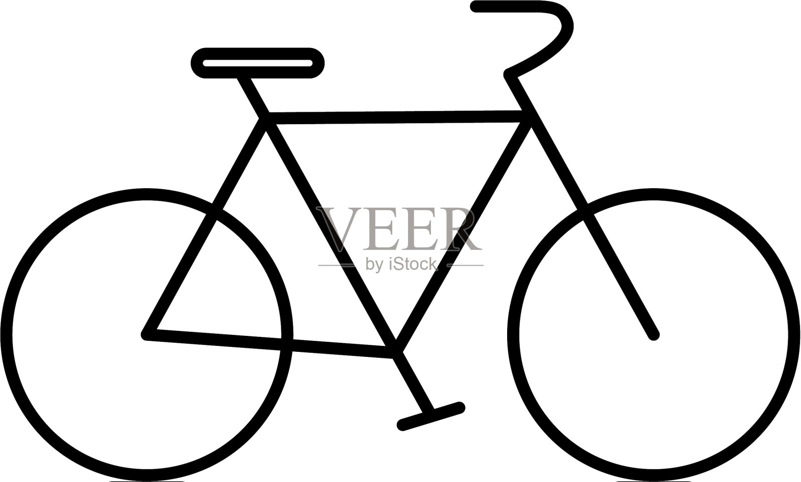 自行车图标图像设计元素图片