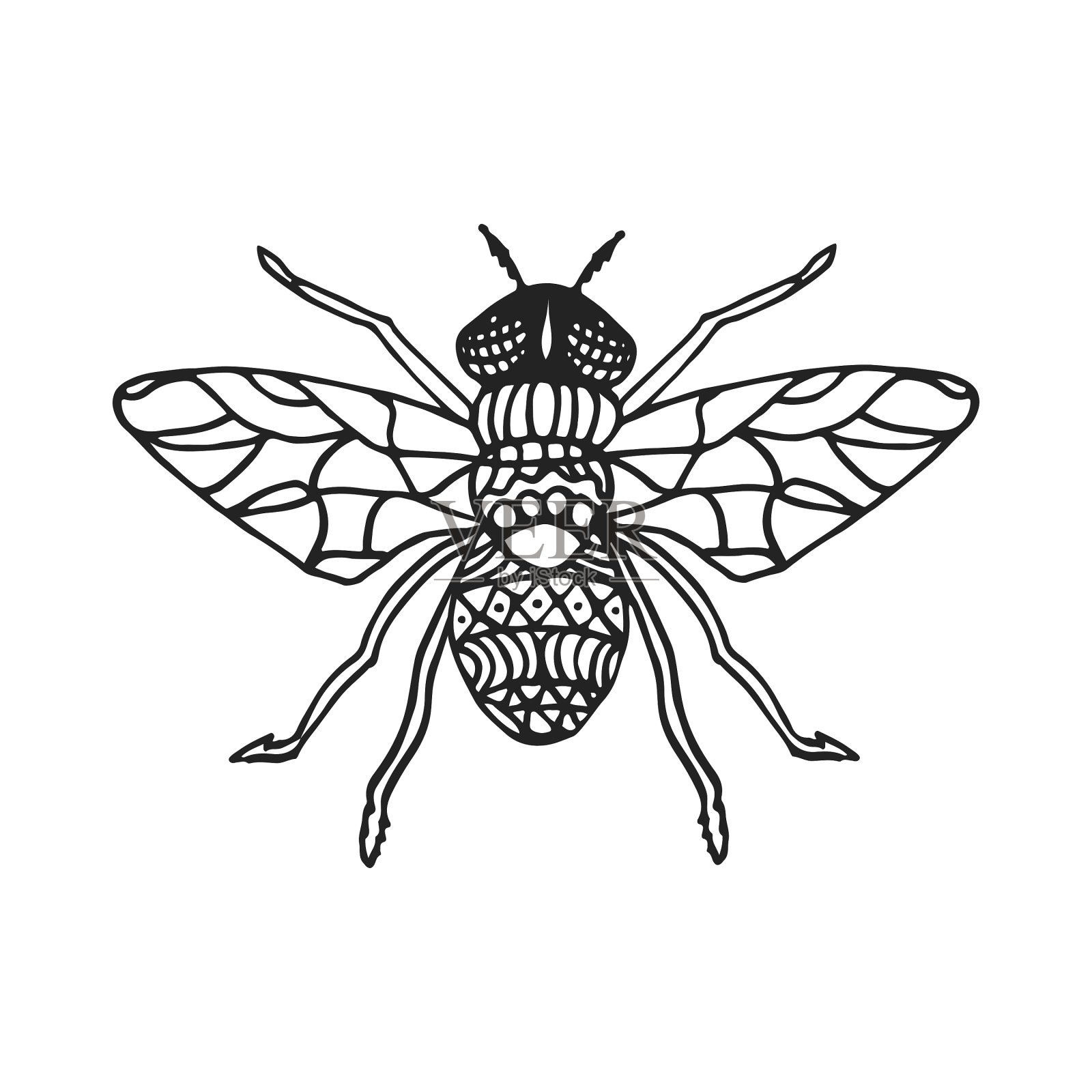 飞模板模式设计元素图片