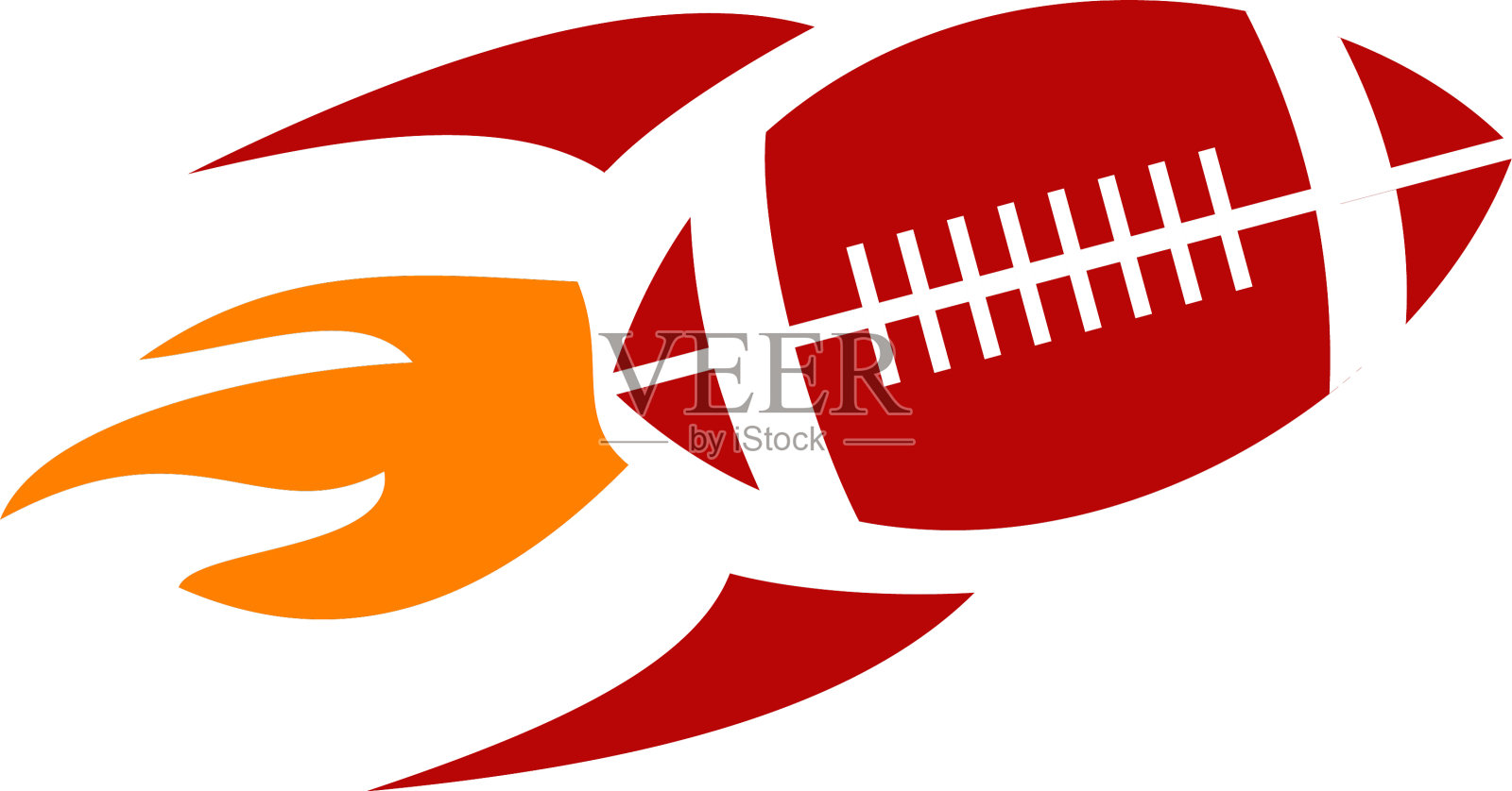 橄榄球速度嗖的一声设计元素图片