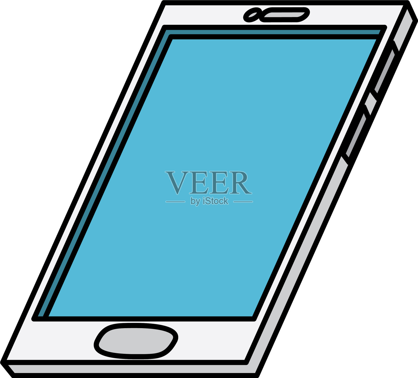 智能手机设备技术孤立图标设计元素图片