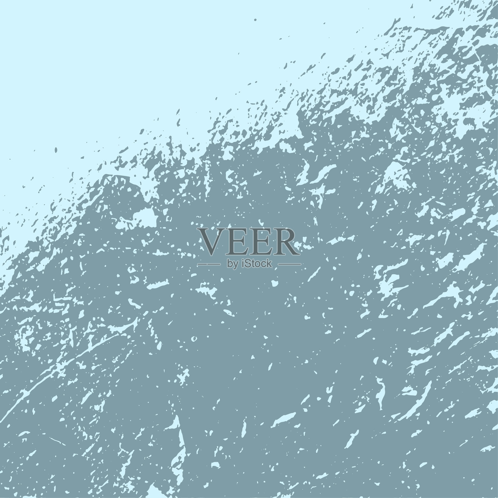 蓝色枯燥乏味的背景插画图片素材