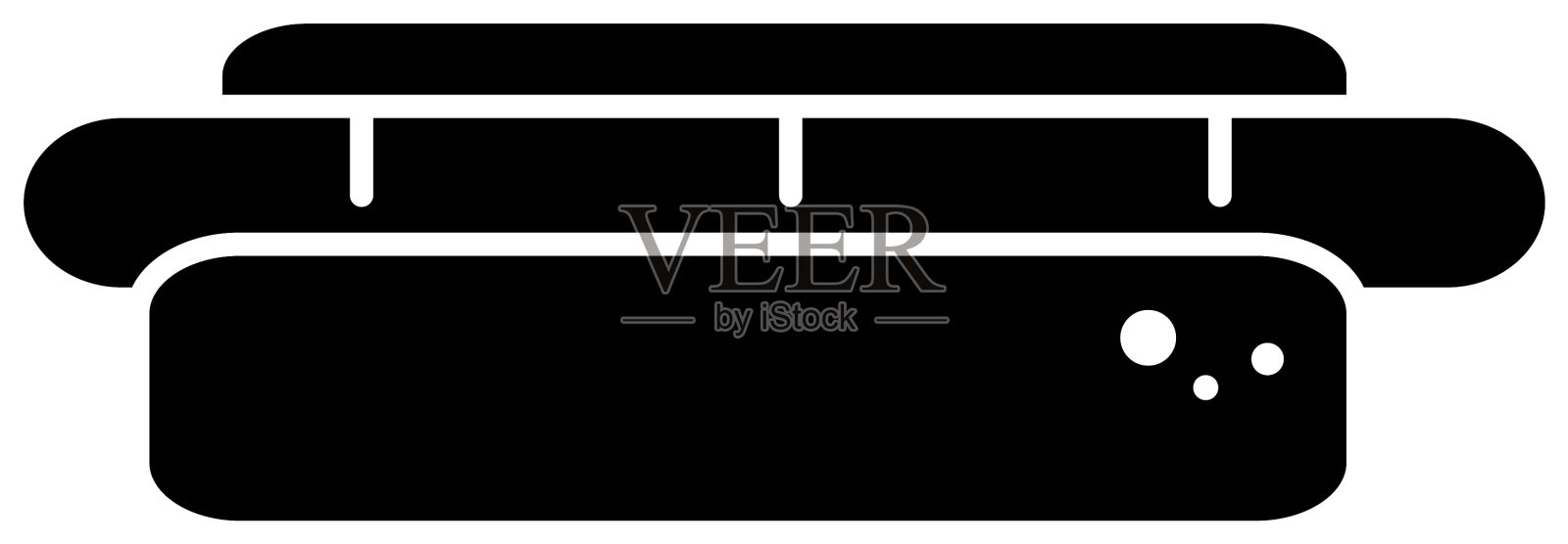 热狗快餐系列风格图标图标素材