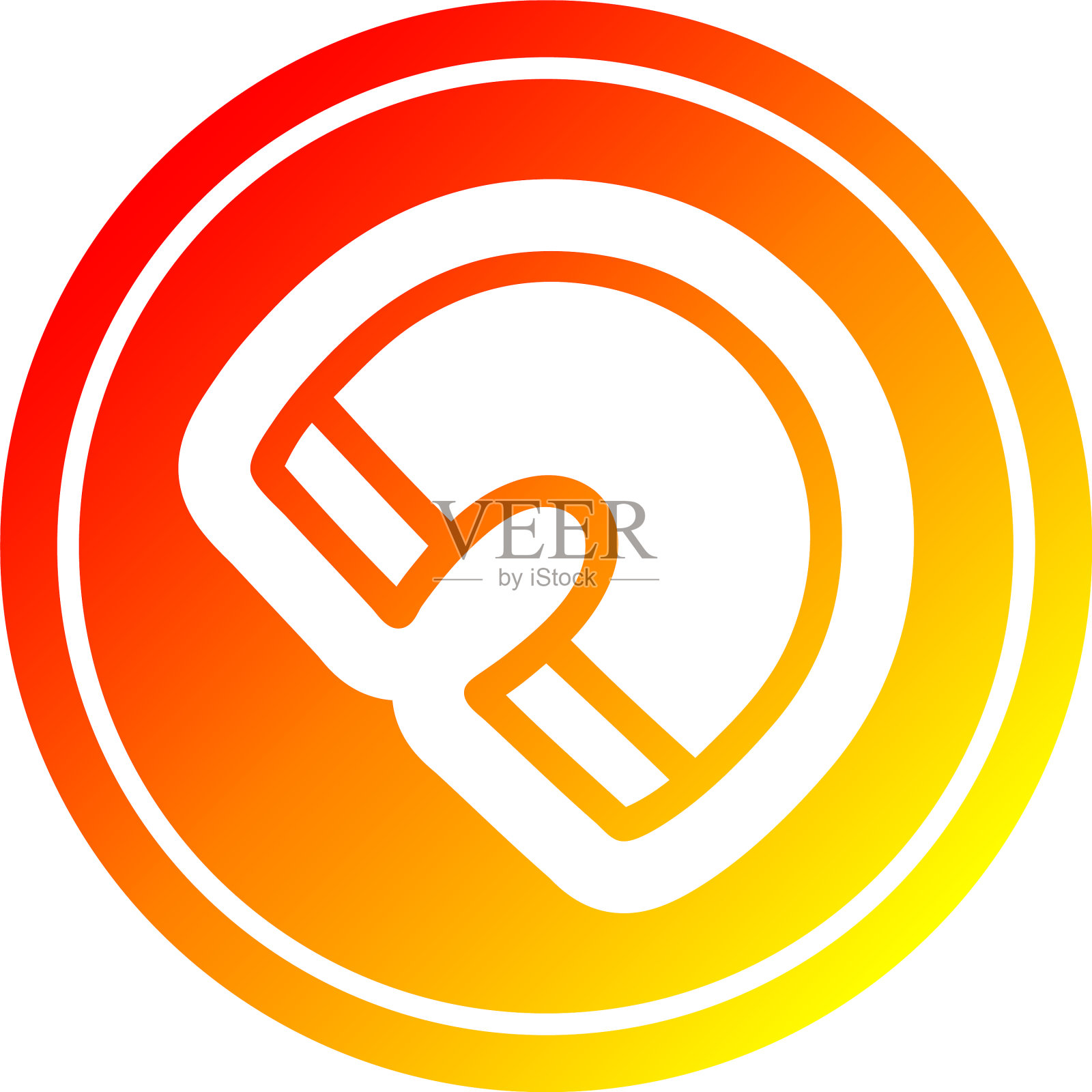 传统的磁环在热梯度设计元素图片