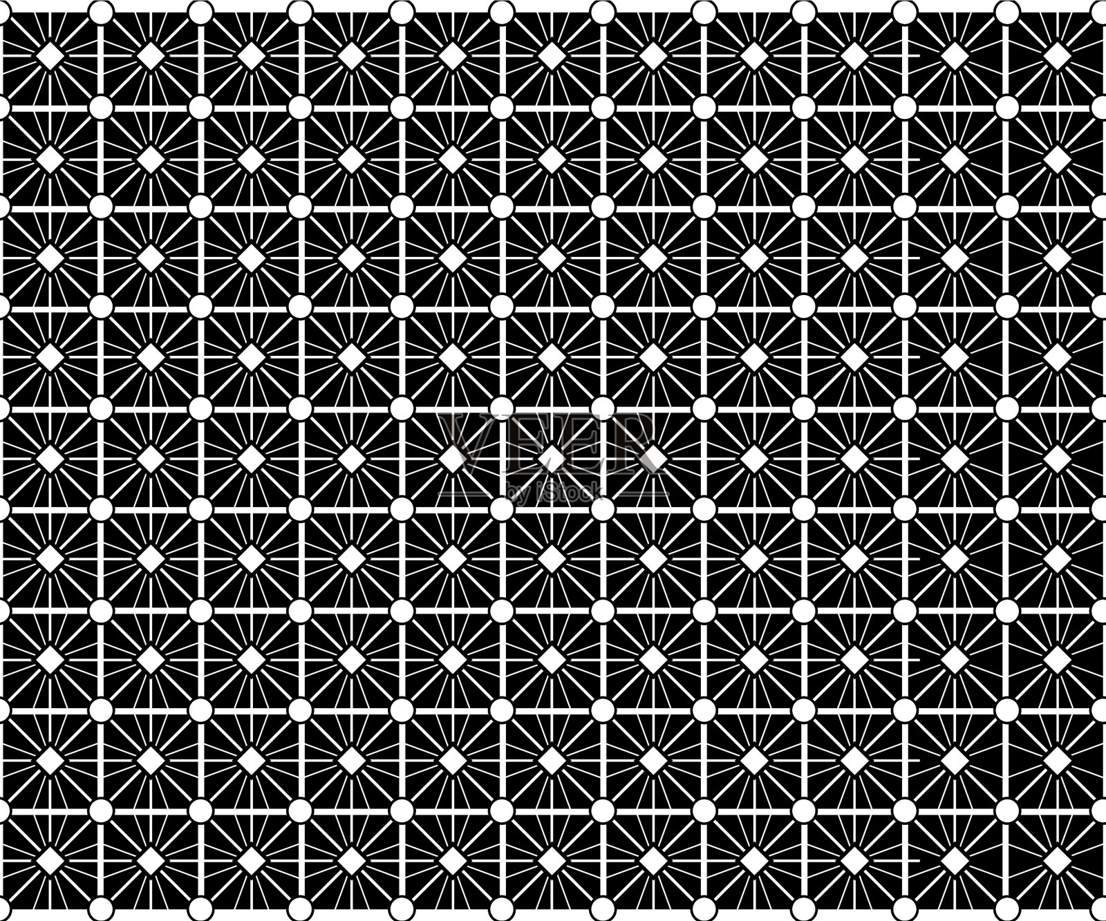 抽象无缝几何图案背景插画图片素材