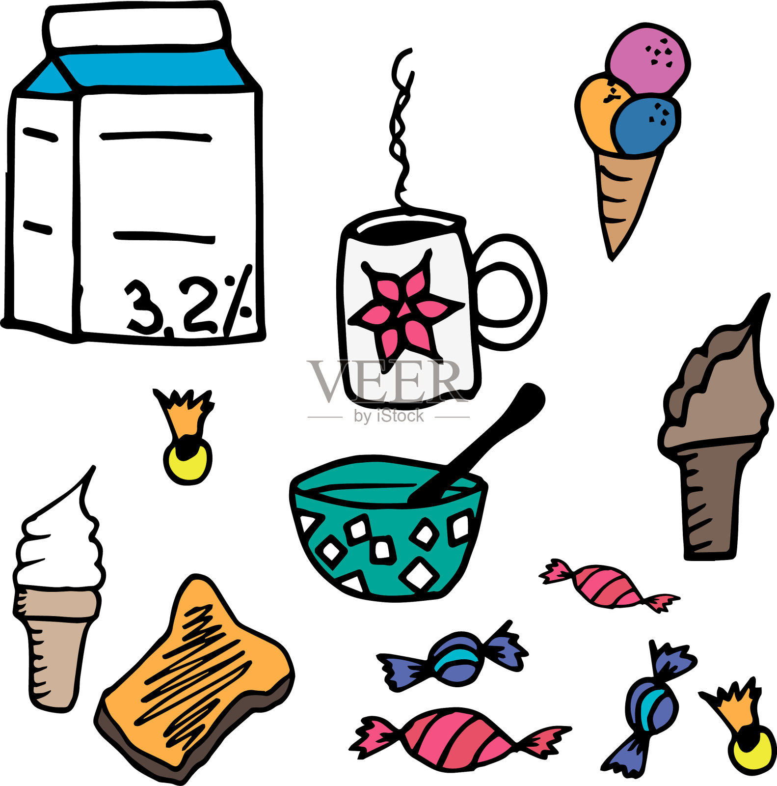 网络插画图片素材