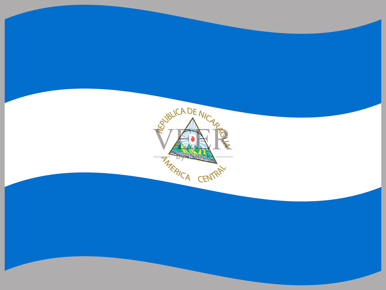 尼加拉瓜集插画图片素材